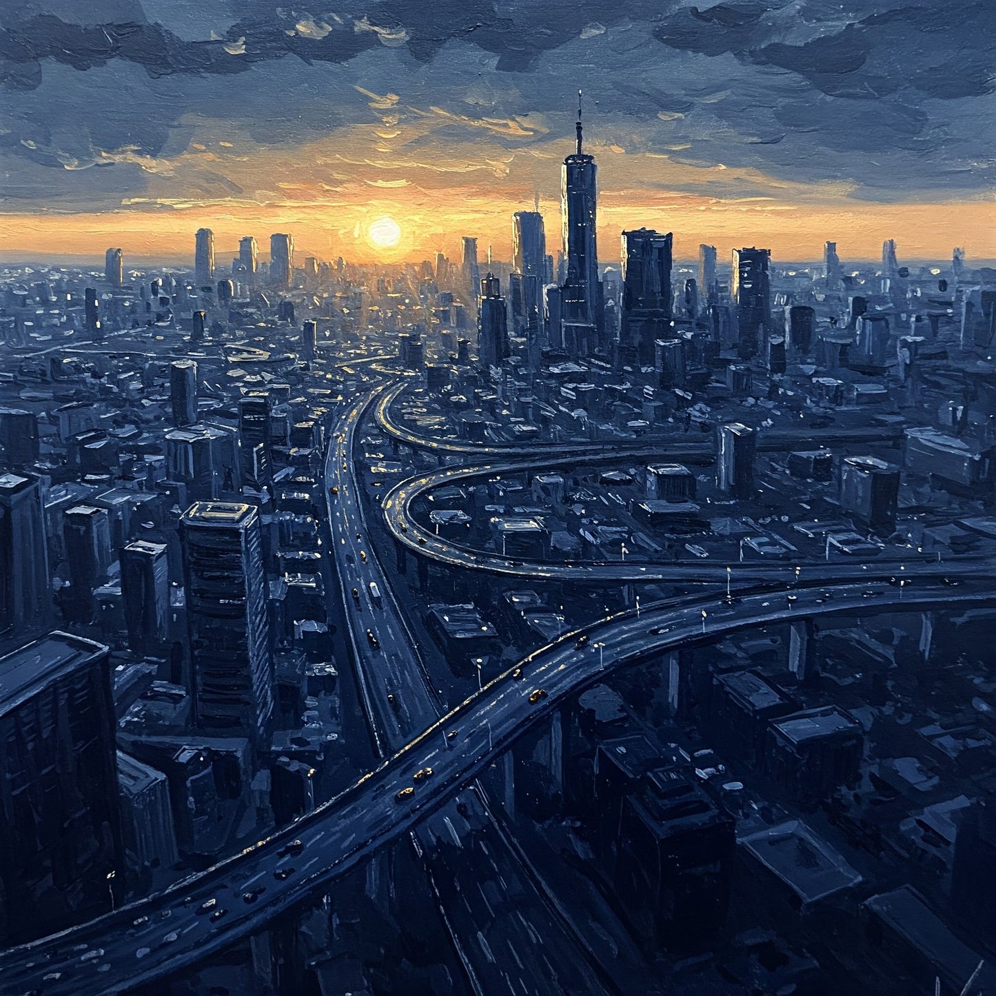 Big city View Collection of 100