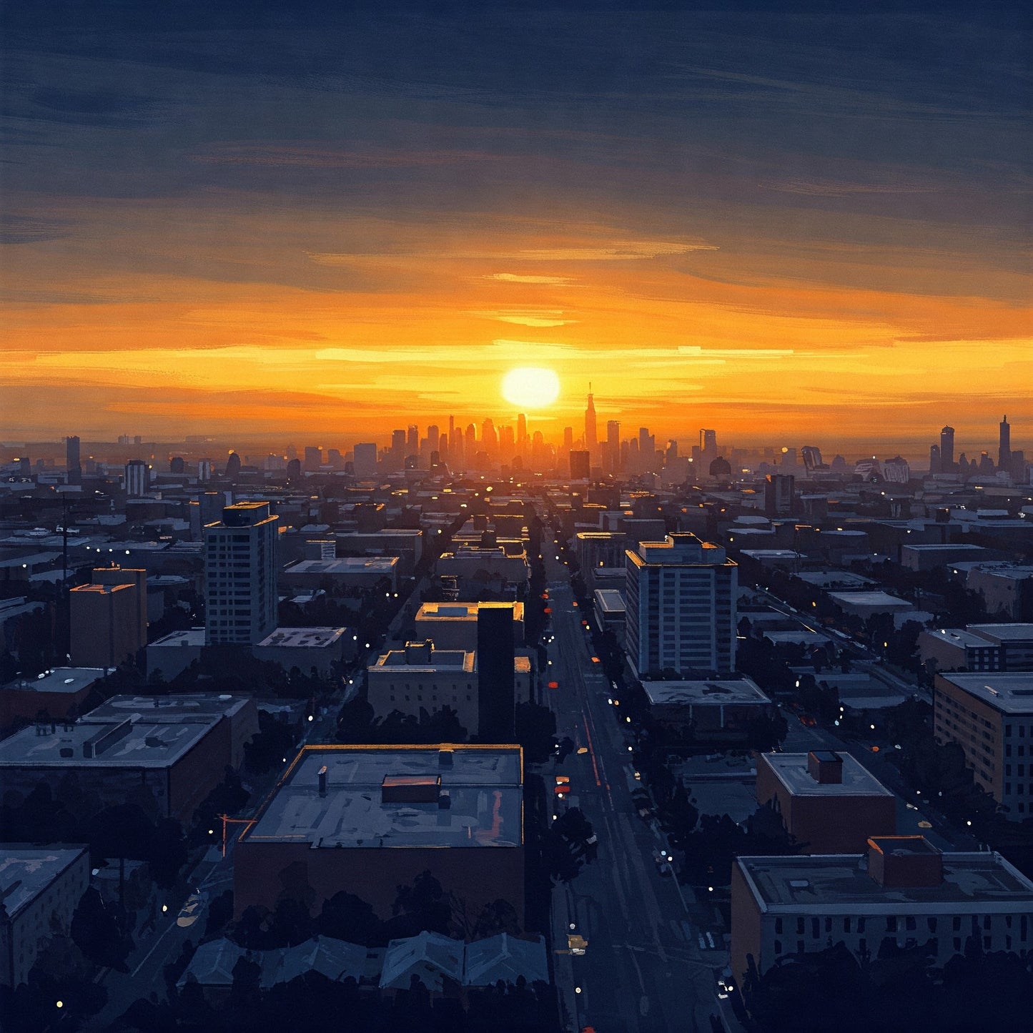 Big city View Collection of 100