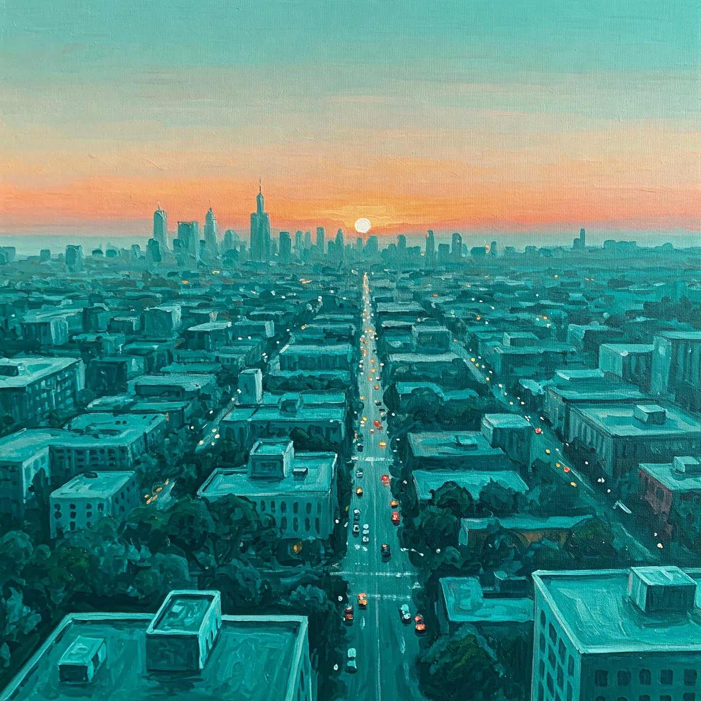 Big city View Collection of 100