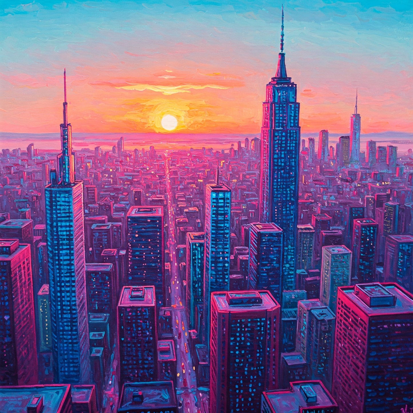 Big city View Collection of 100