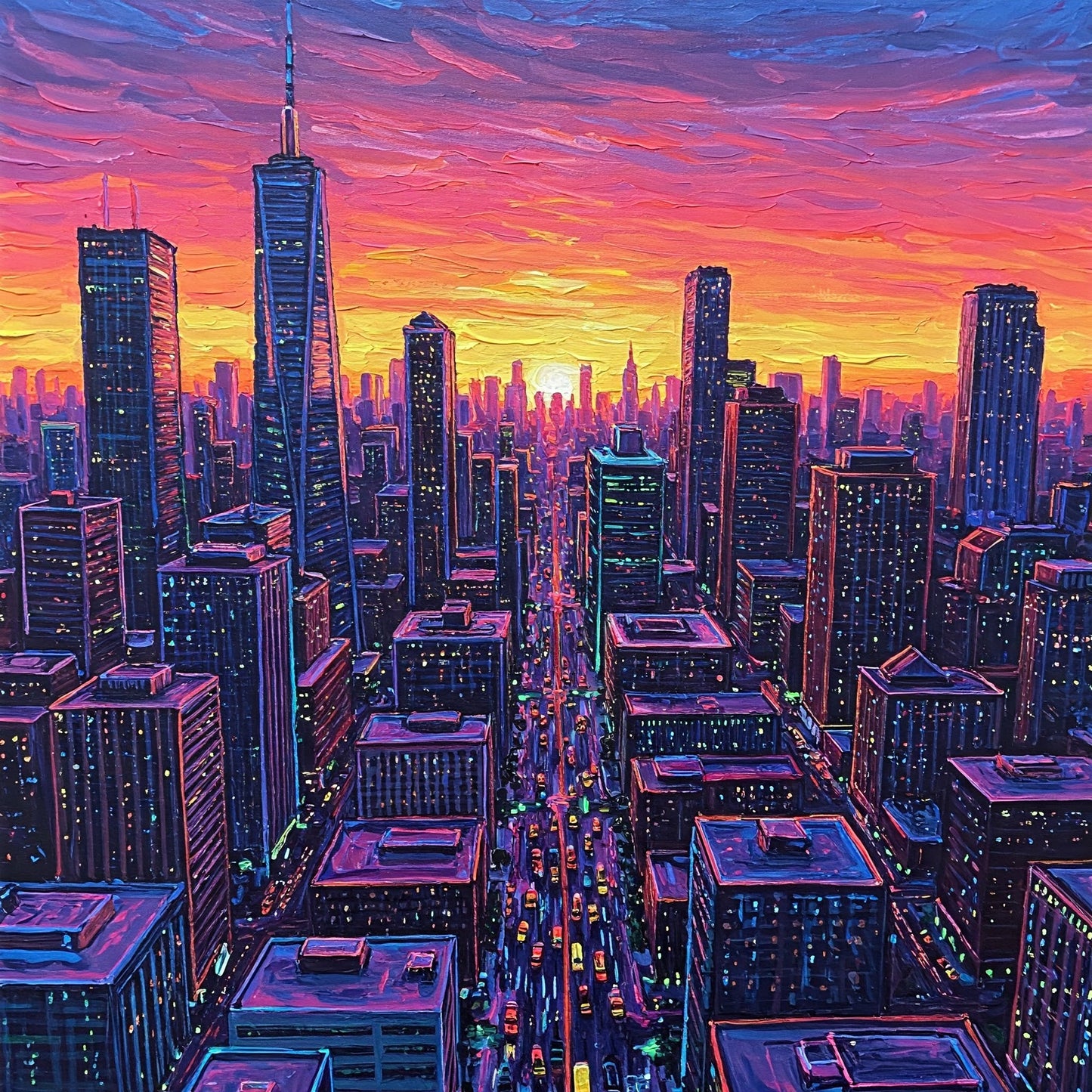 Big city View Collection of 100