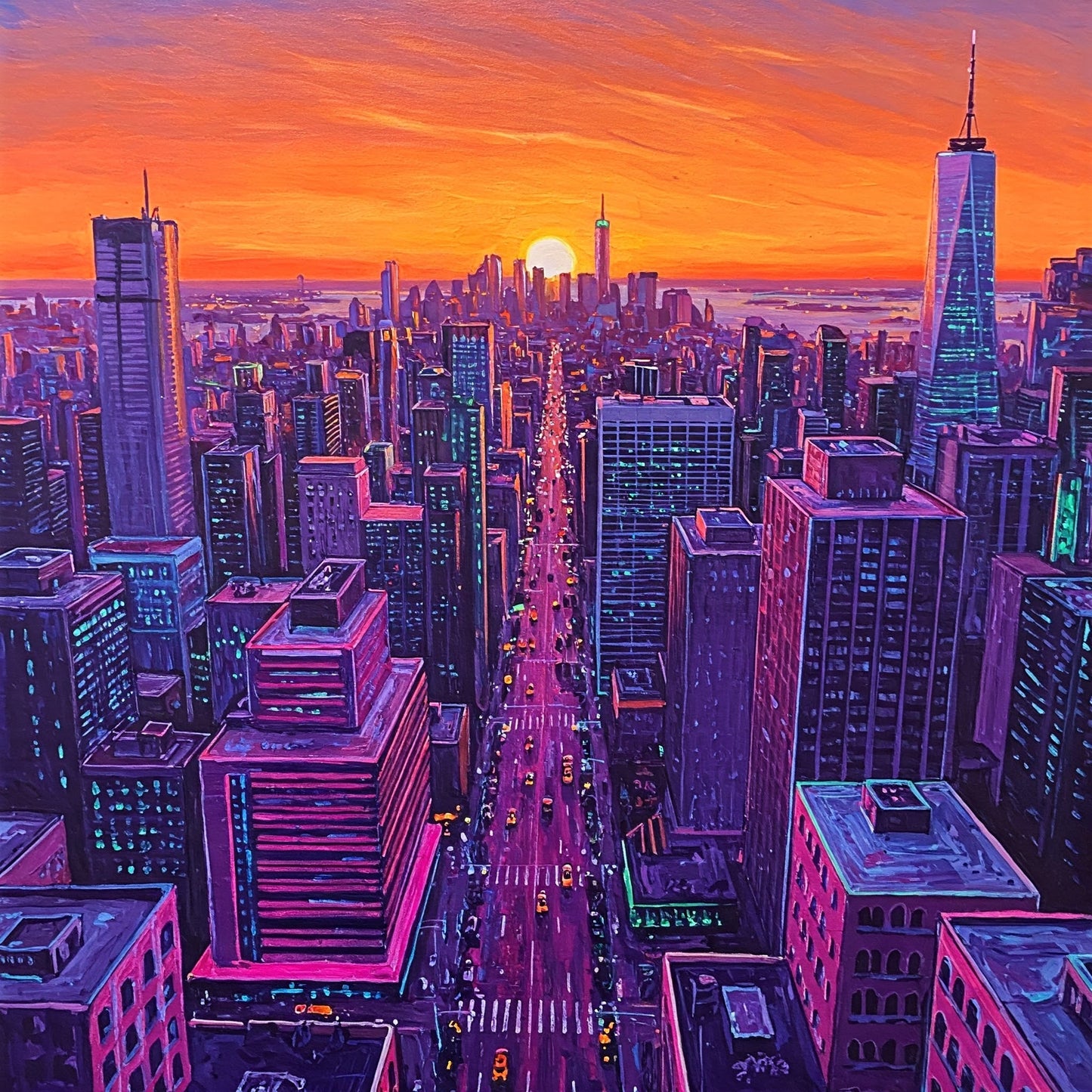 Big city View Collection of 100