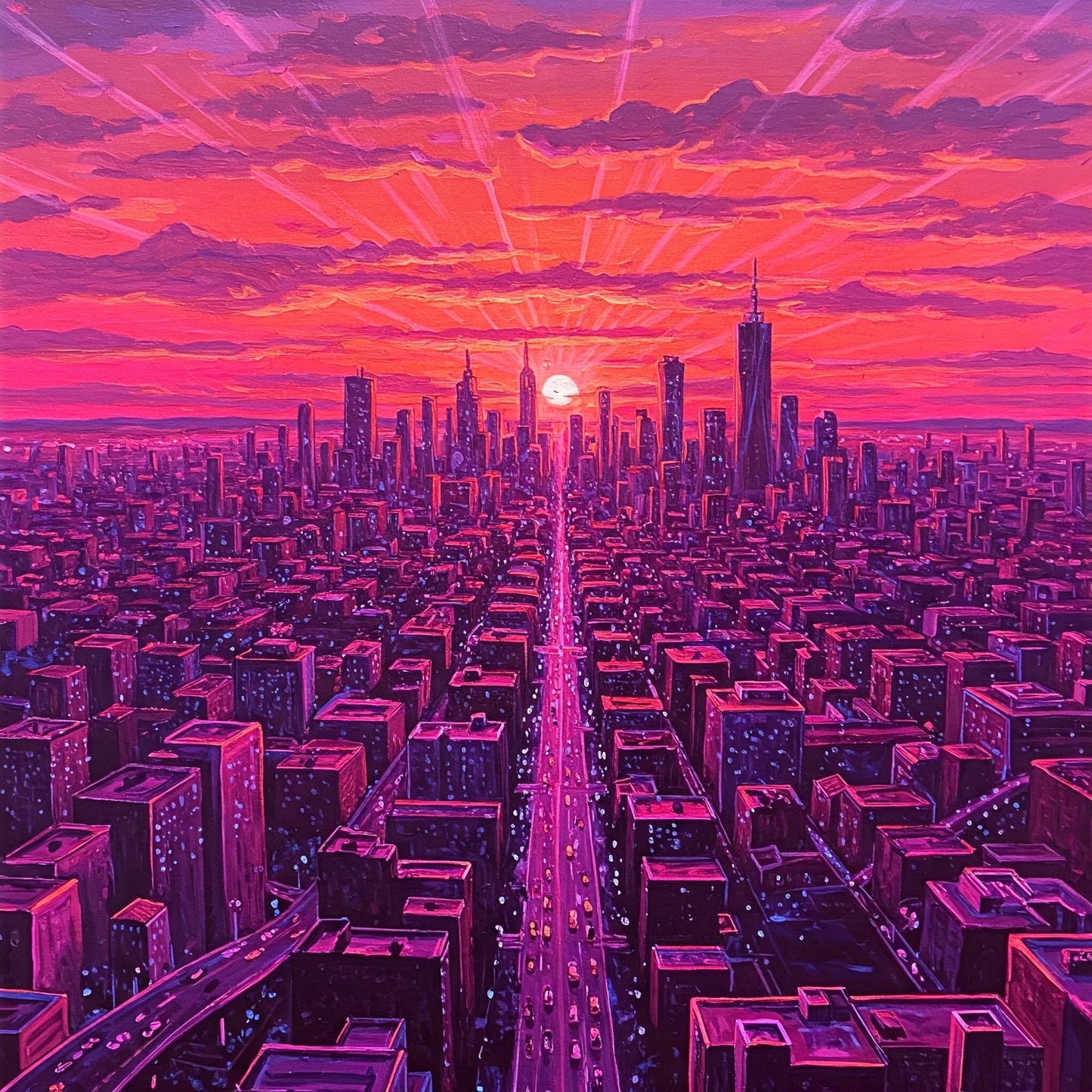 Big city View Collection of 100