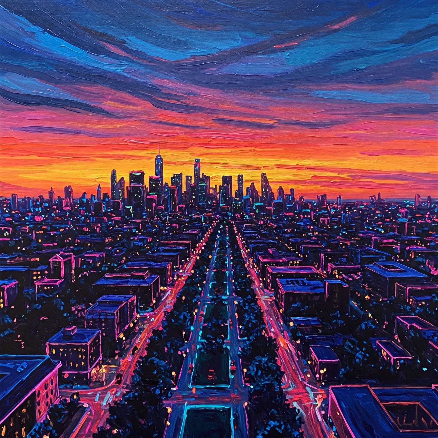 Big city View Collection of 100