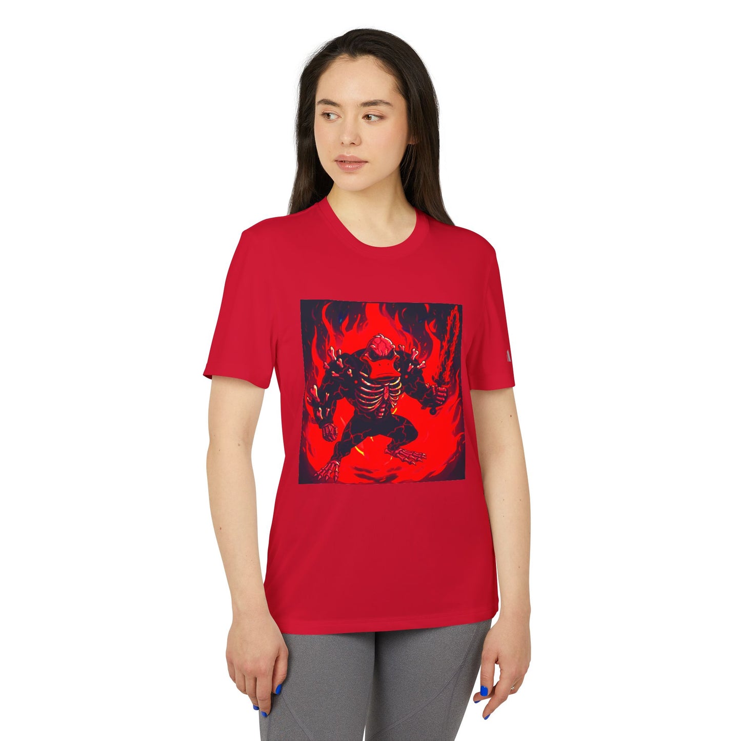 Limited Edition adidas x Agent Quacks "Bone Quacks" Halloween Performance Tee