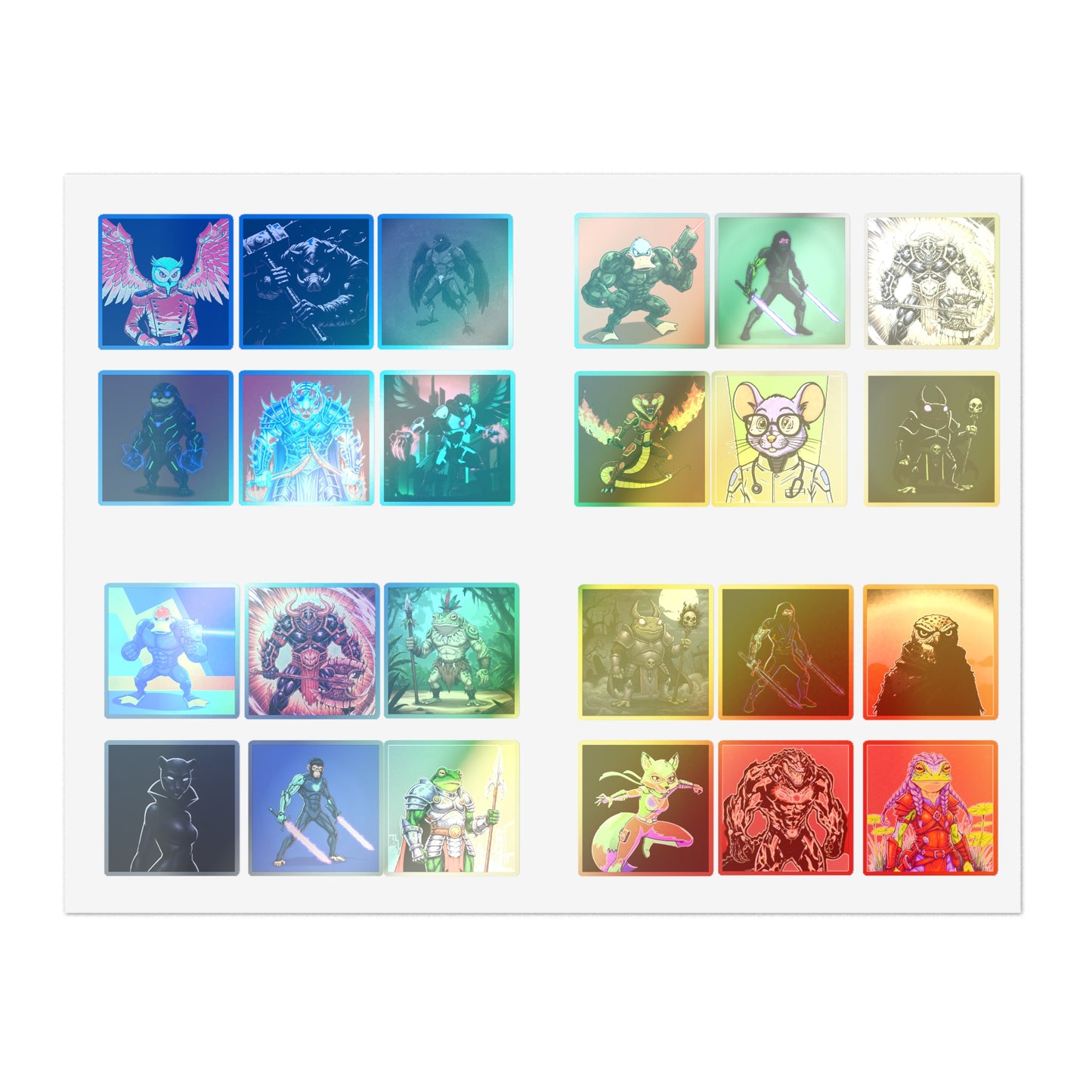 Agent Quacks Series Sticker Sheets
