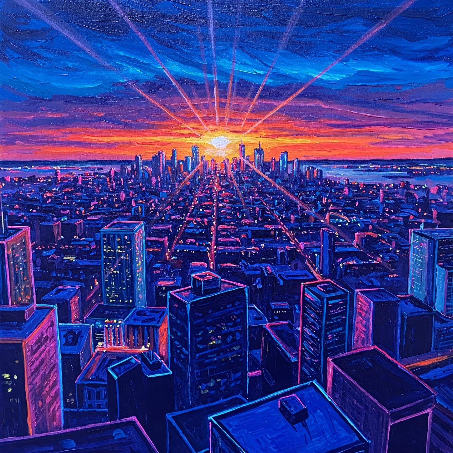 Big city View Collection of 100