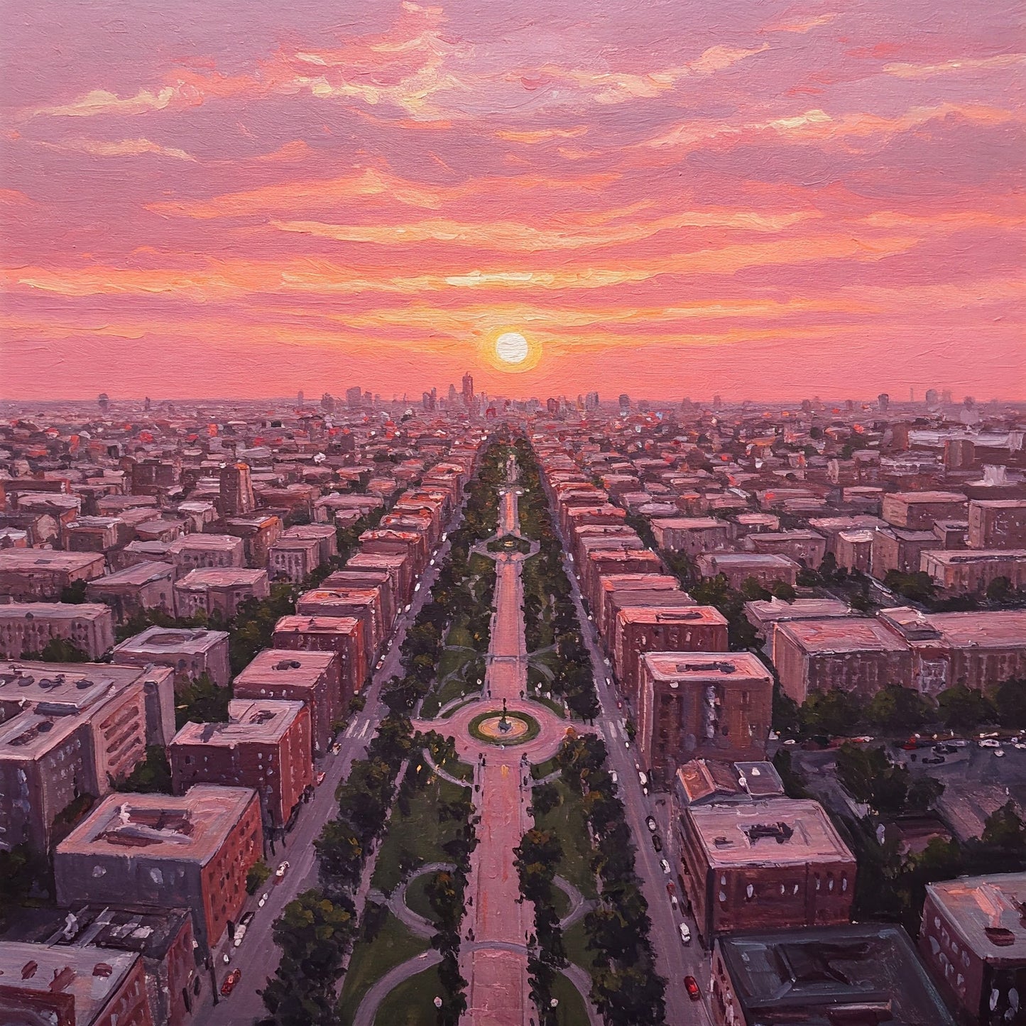 Big city View Collection of 100