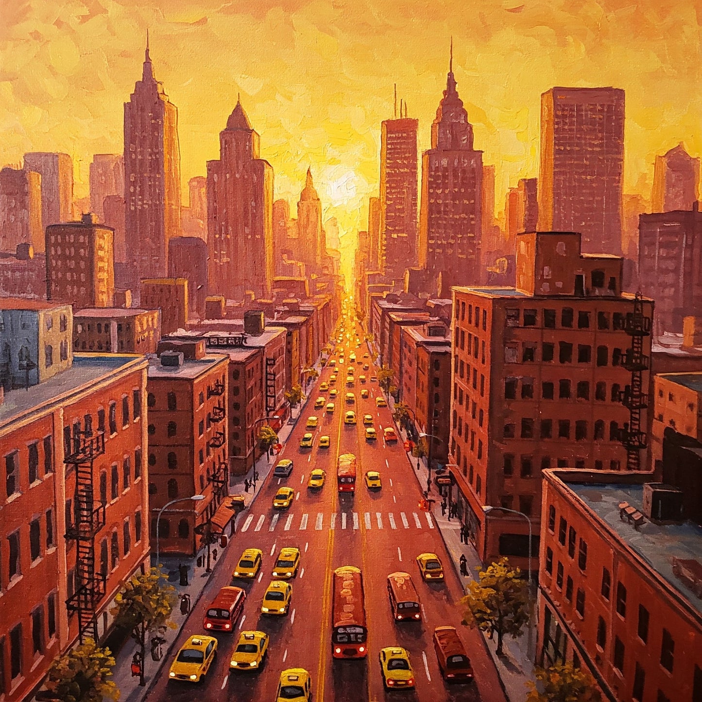 Big city View Collection of 100