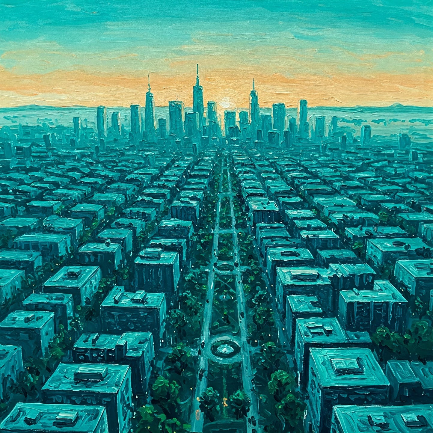 Big city View Collection of 100