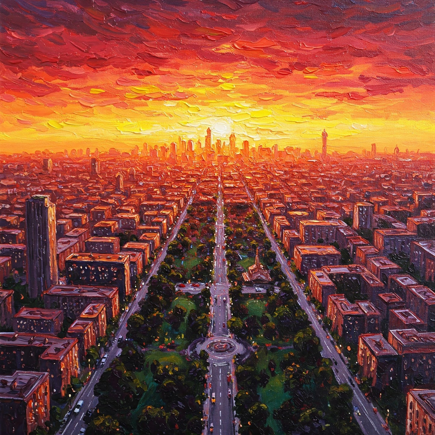 Big city View Collection of 100