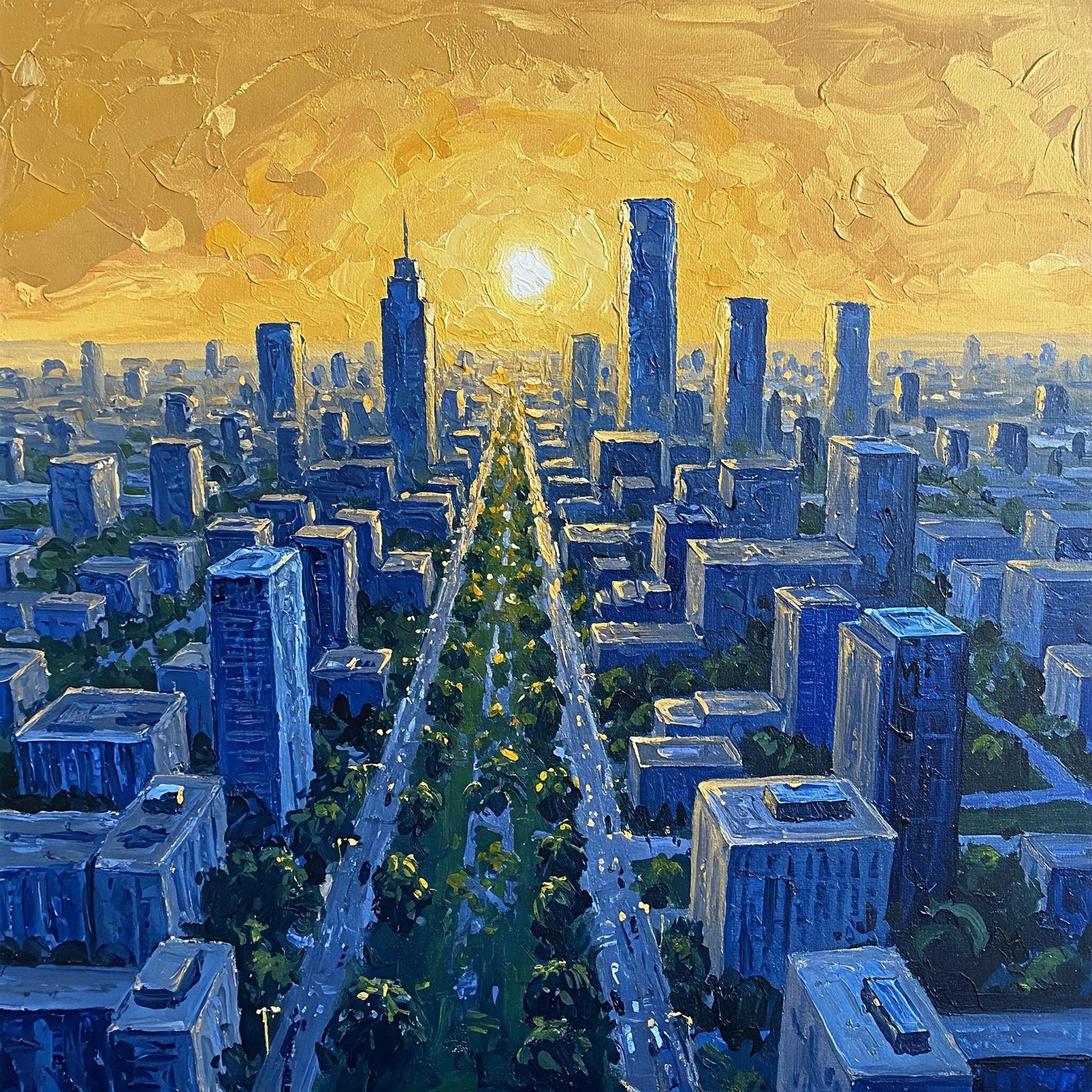 Big city View Collection of 100