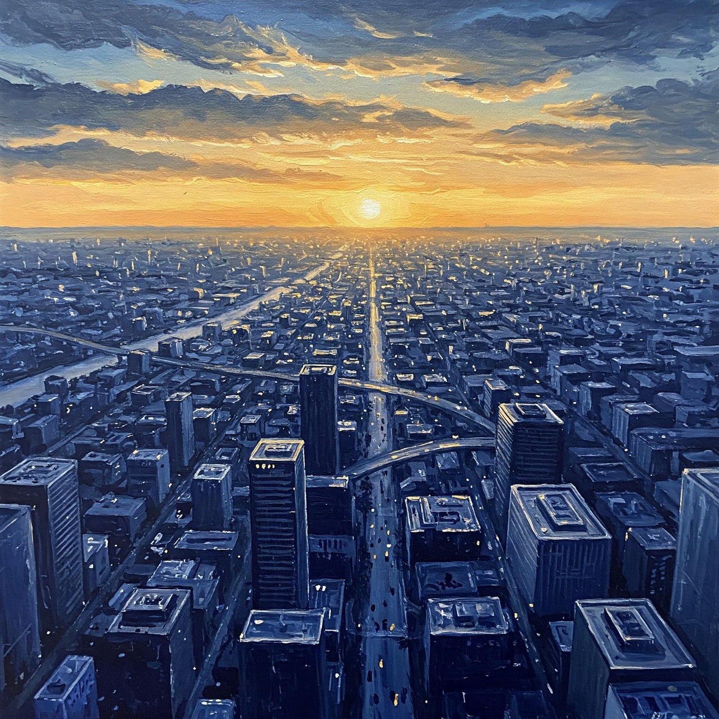 Big city View Collection of 100