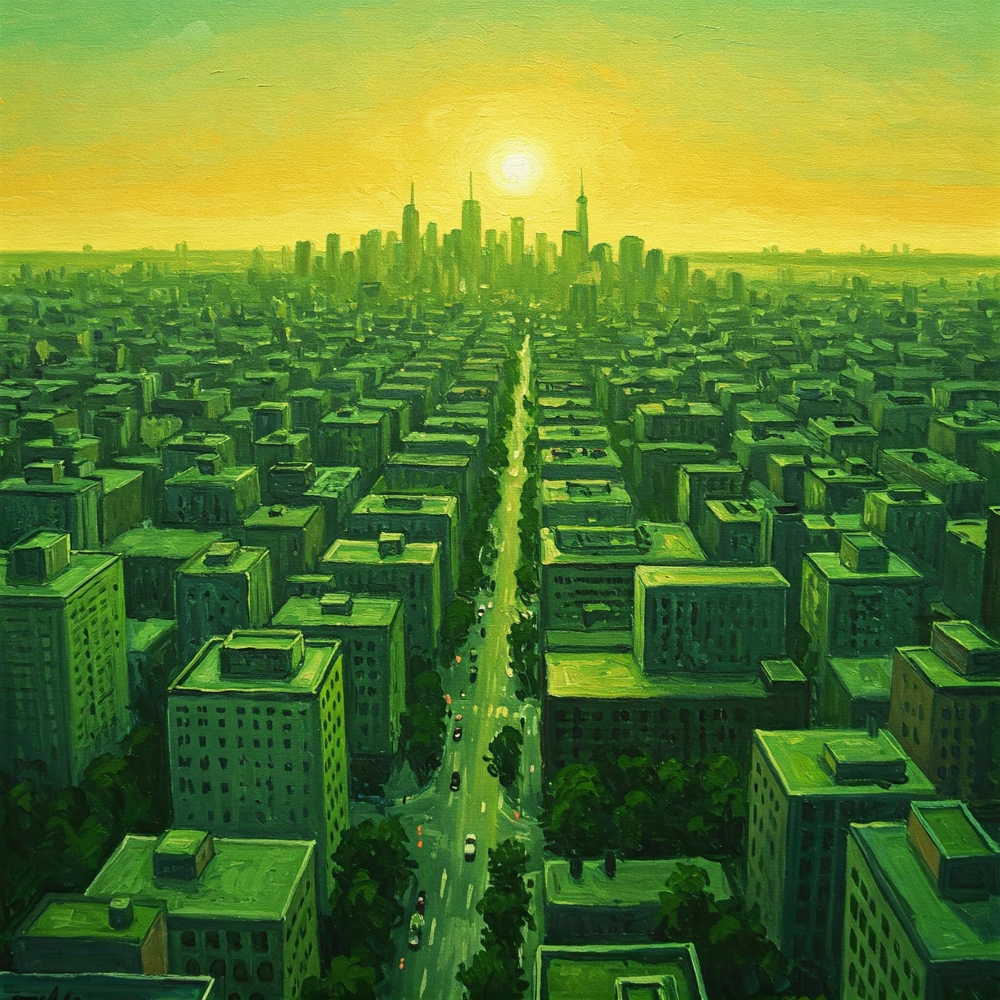 Big city View Collection of 100