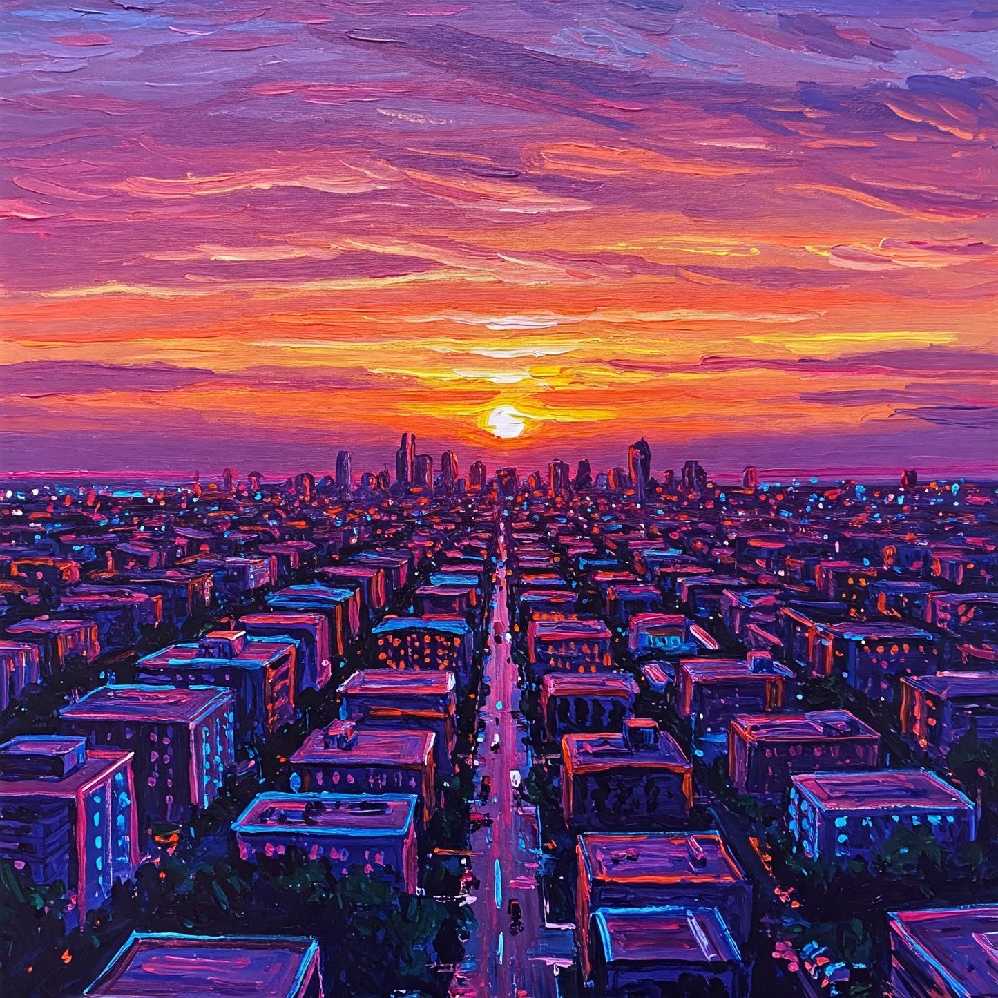Big city View Collection of 100