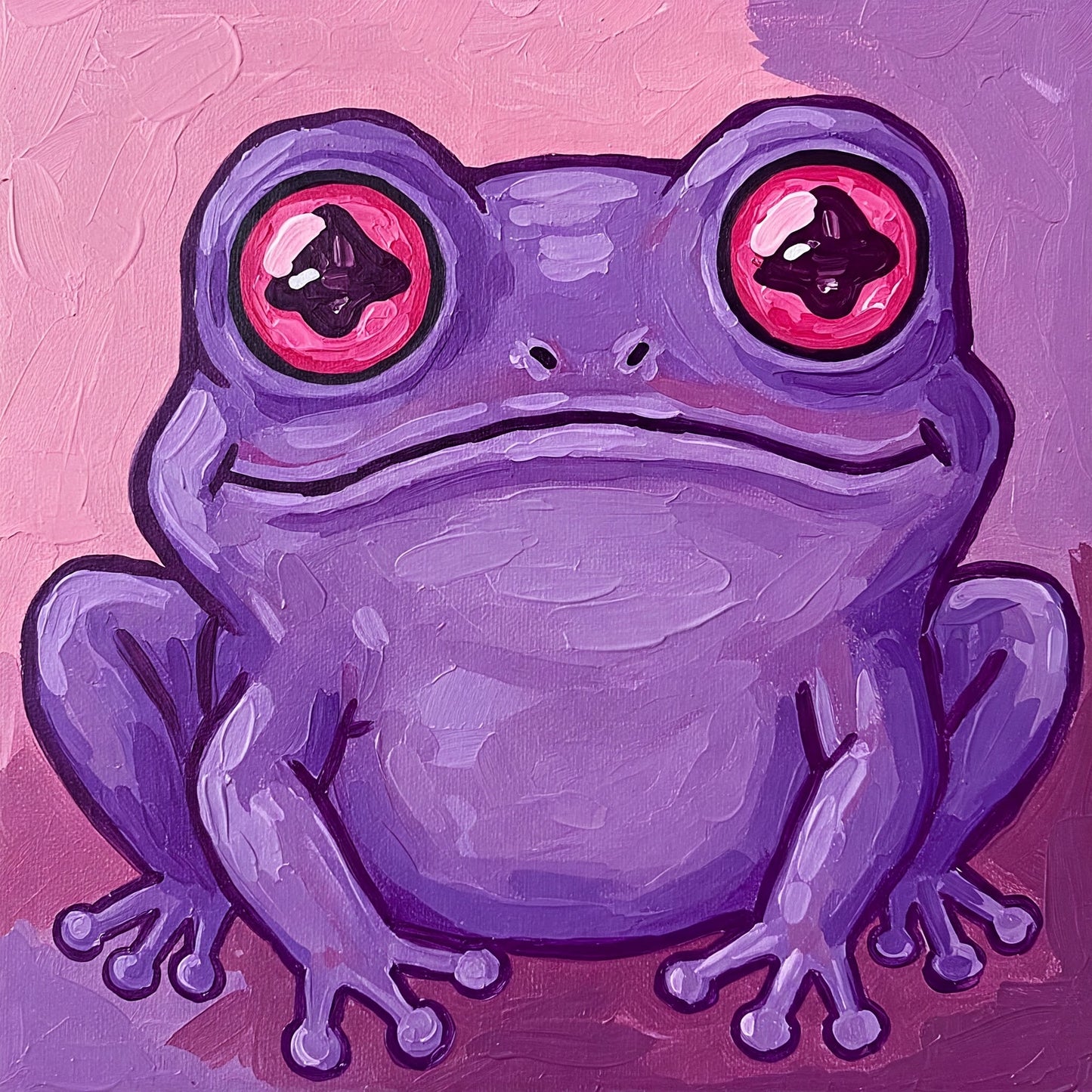 Cartoon frog pack of 7