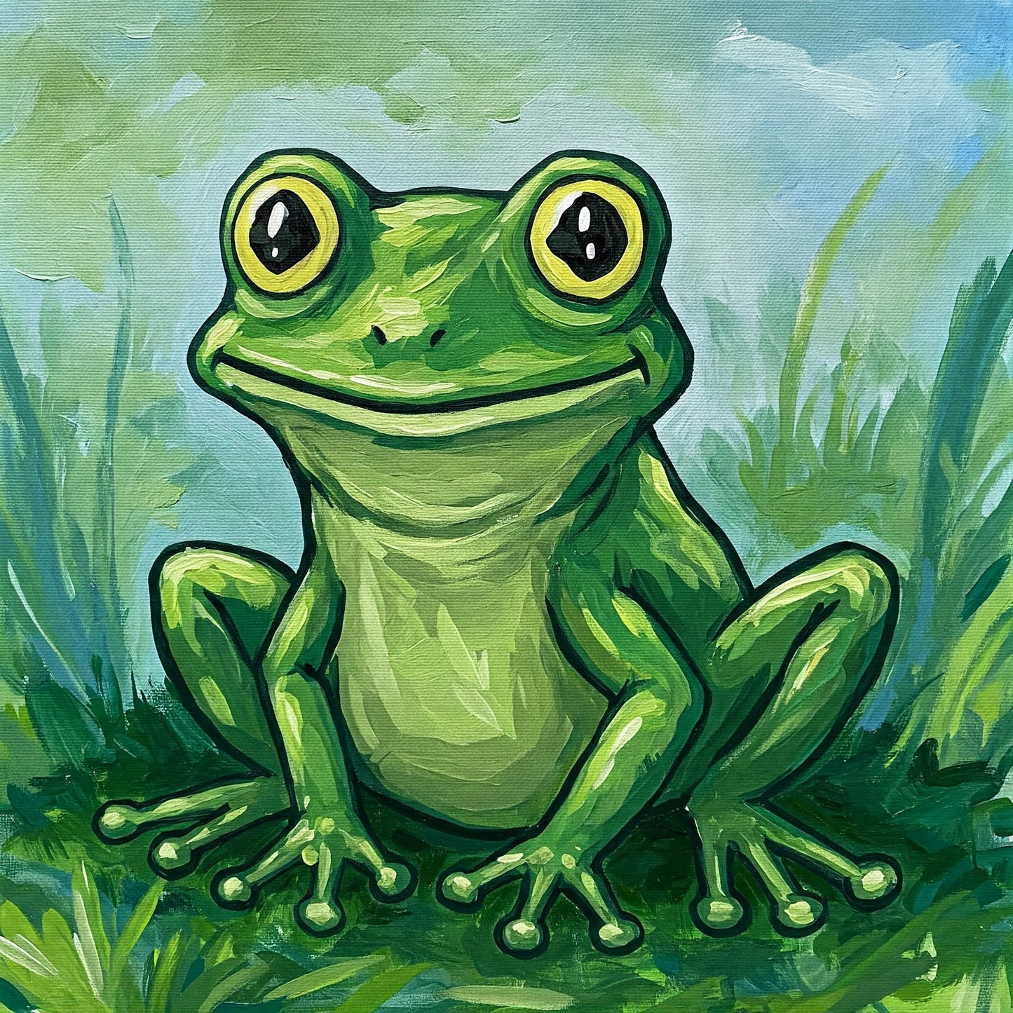 Cartoon Frog Collection of 50