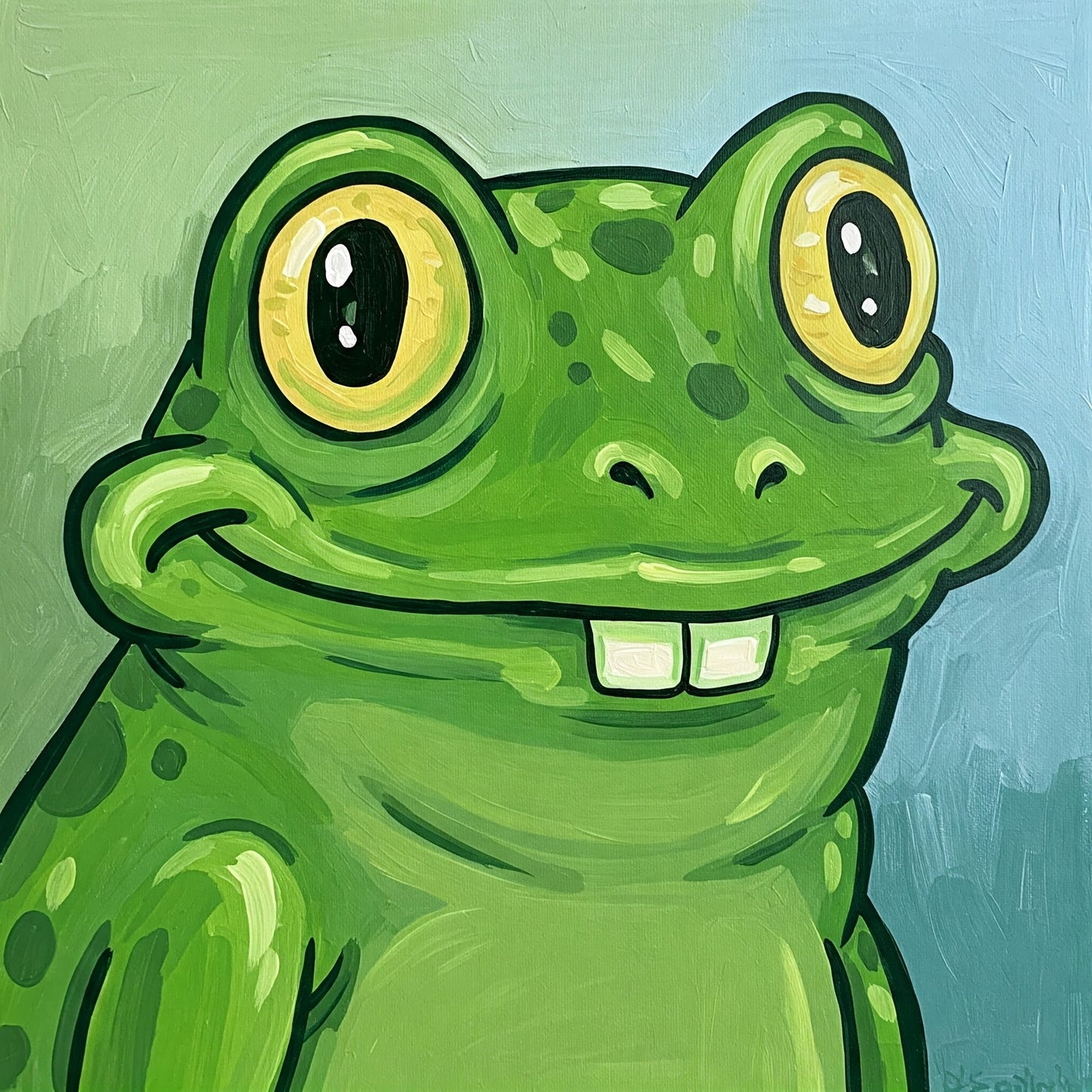 Cartoon Frog Collection of 50