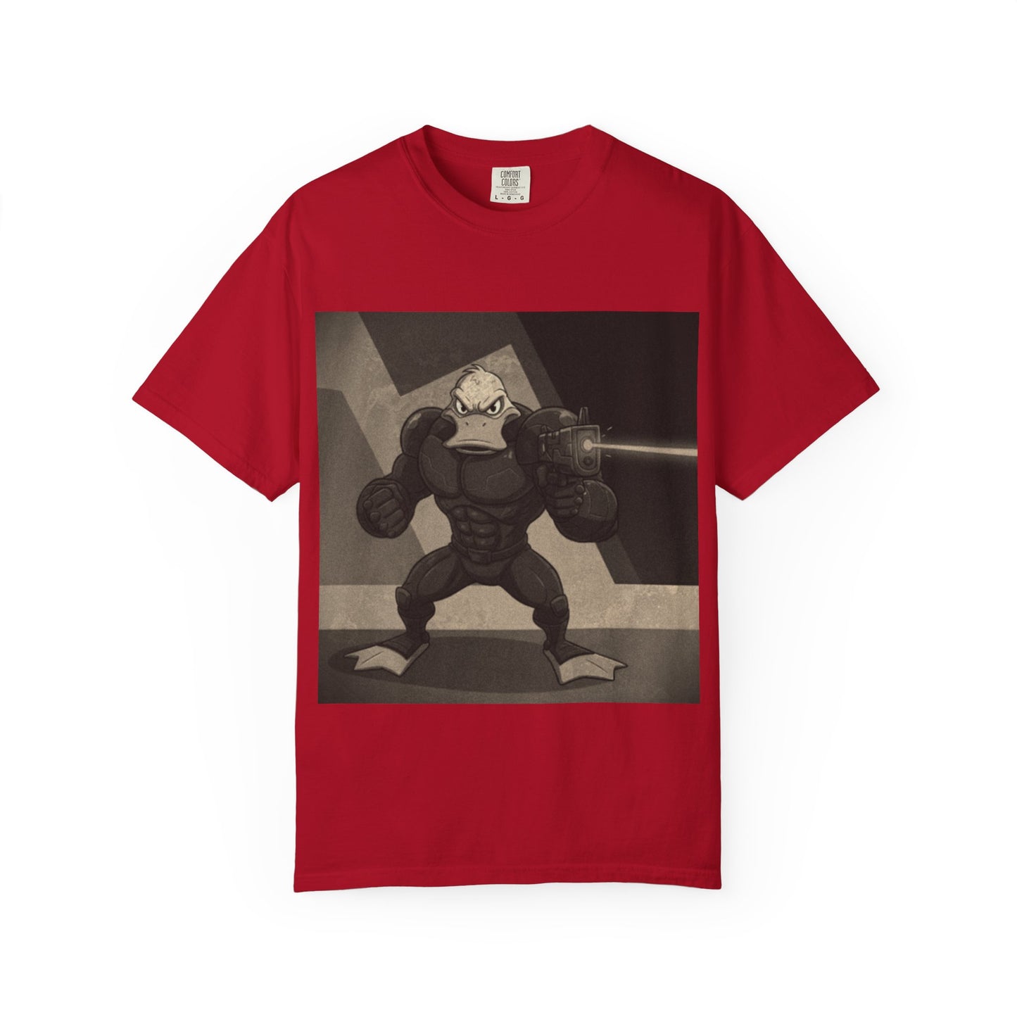 Agent Quacks Series Unisex T-shirt - B/W Quacks Design