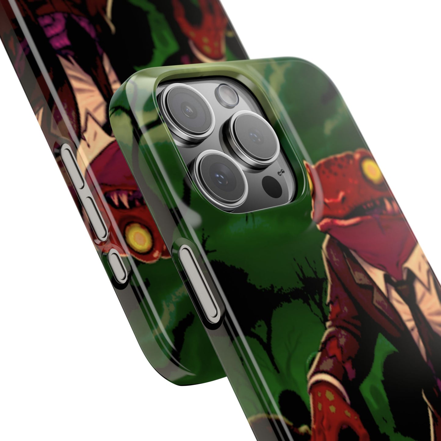 Halloween Agent Quacks Series Slim Phone Cases - Zombie Goro Design