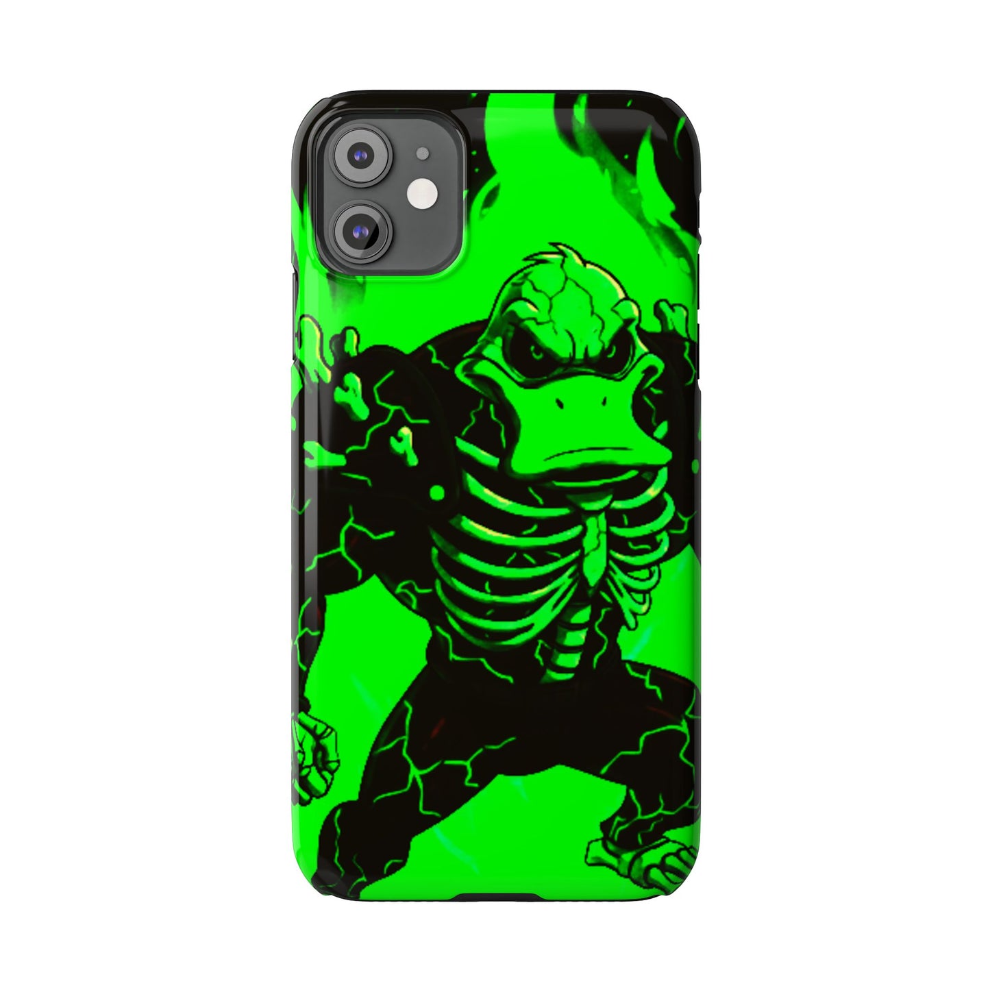 Halloween Agent Quacks Series Slim Phone Cases - Skeleton Quacks Design