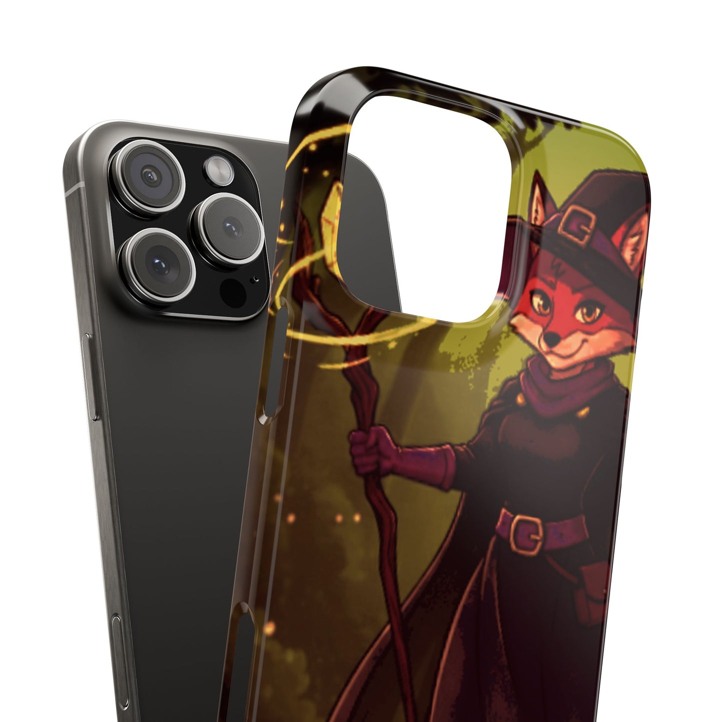 Halloween Agent Quacks Series Slim Phone Cases - Witch Vixx Design