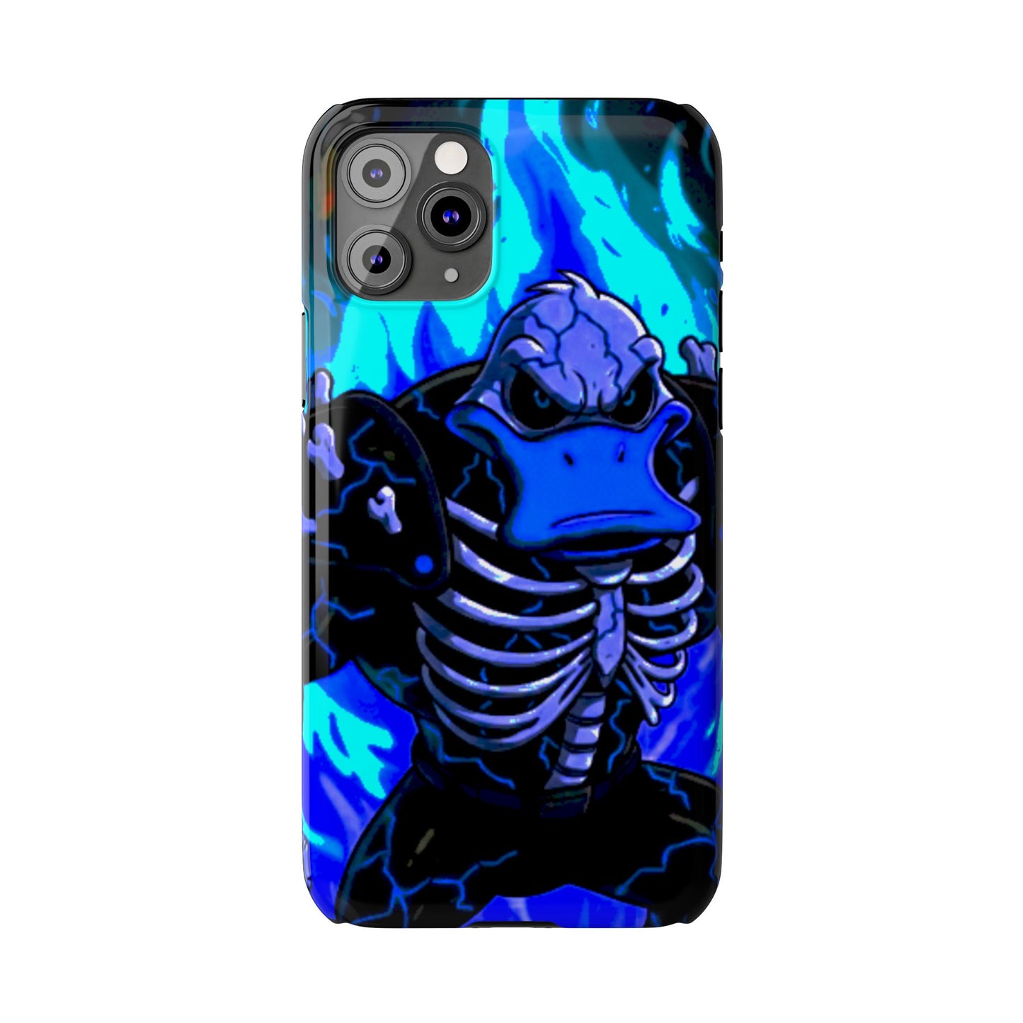Halloween Agent Quacks Series Slim Phone Cases - Skeleton Quacks Design