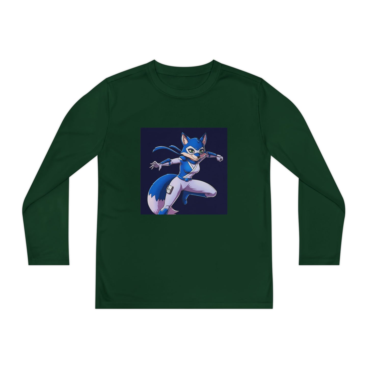 Agent Quacks Series Youth Long Sleeve Competitor Tee - Vixx Design