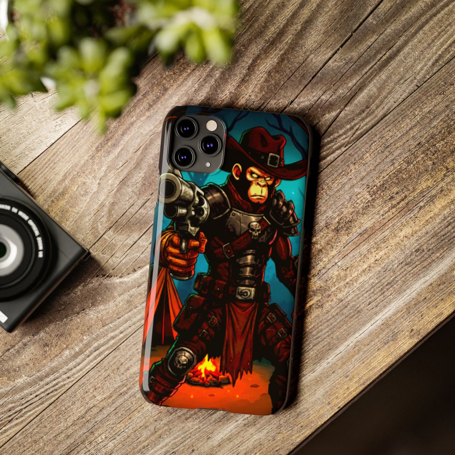 Halloween Agent Quacks Series Slim Phone Cases - Monster Hunter Xavier Design