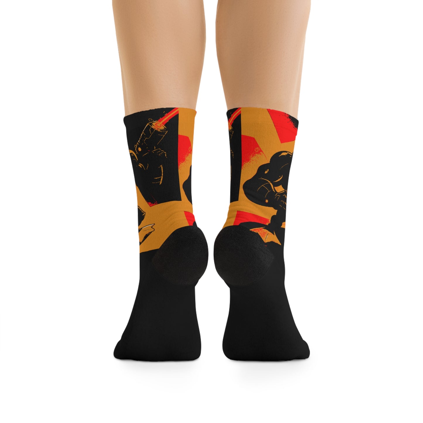 Agent Quacks Series Recycled Poly Socks - Quacks Design