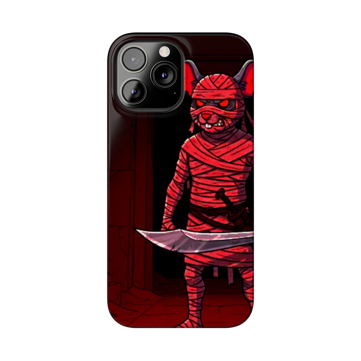 Halloween Agent Quacks Series Slim Phone Cases - Mummy Dr Murn Design