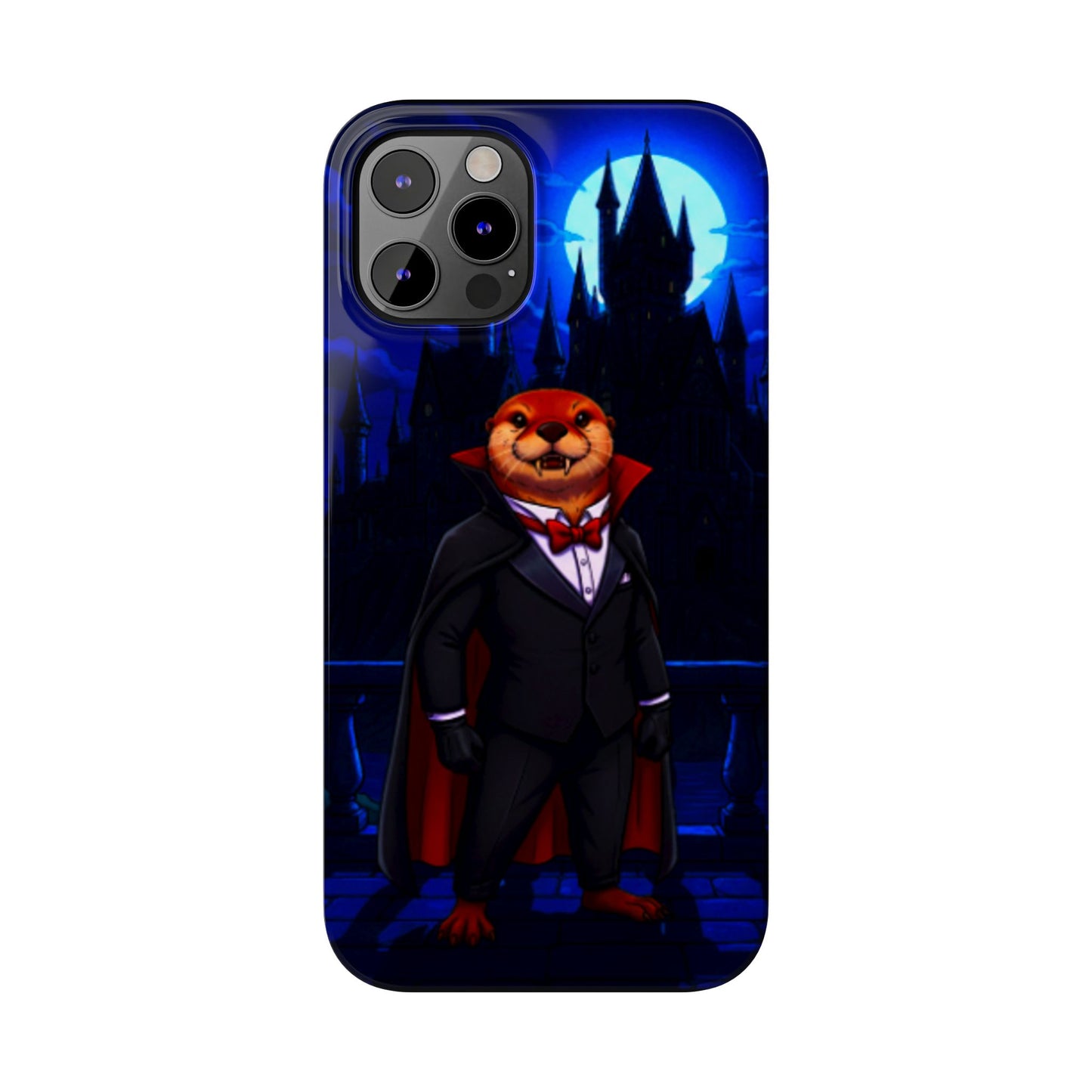 Halloween Agent Quacks Series Slim Phone Cases - Vampire Gearshift Design