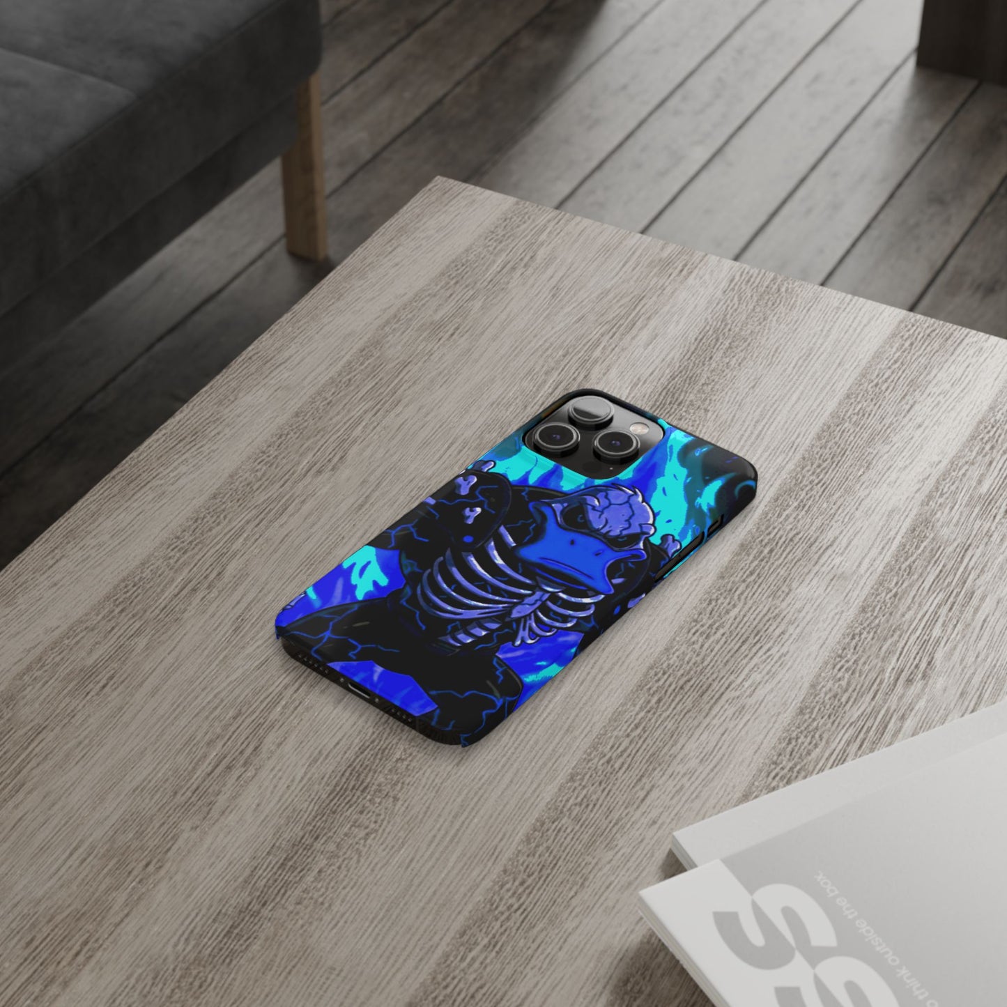 Halloween Agent Quacks Series Slim Phone Cases - Skeleton Quacks Design