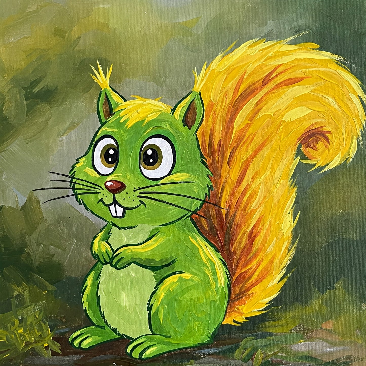 Cartoon Squirrel Collection of 100