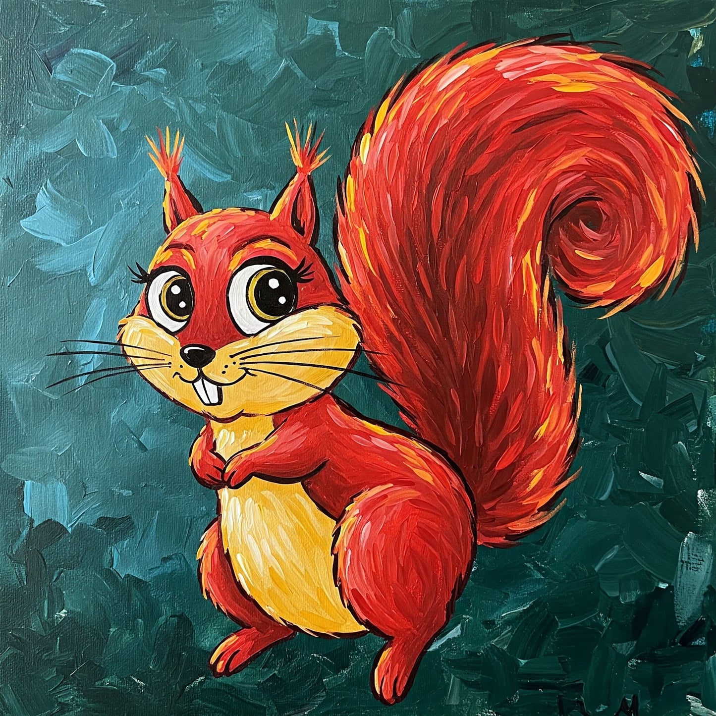 Cartoon Squirrel Collection of 100