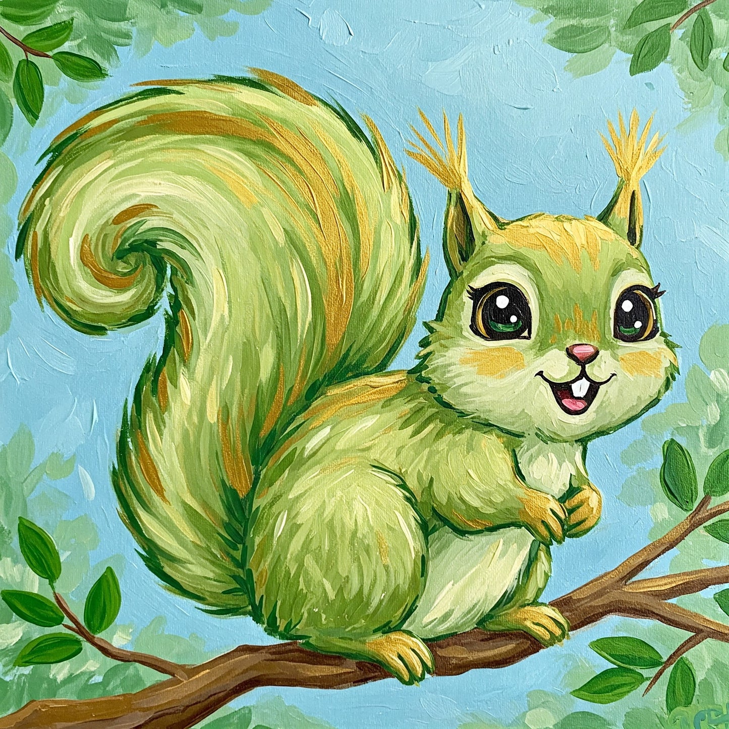 Cartoon Squirrel Collection of 100