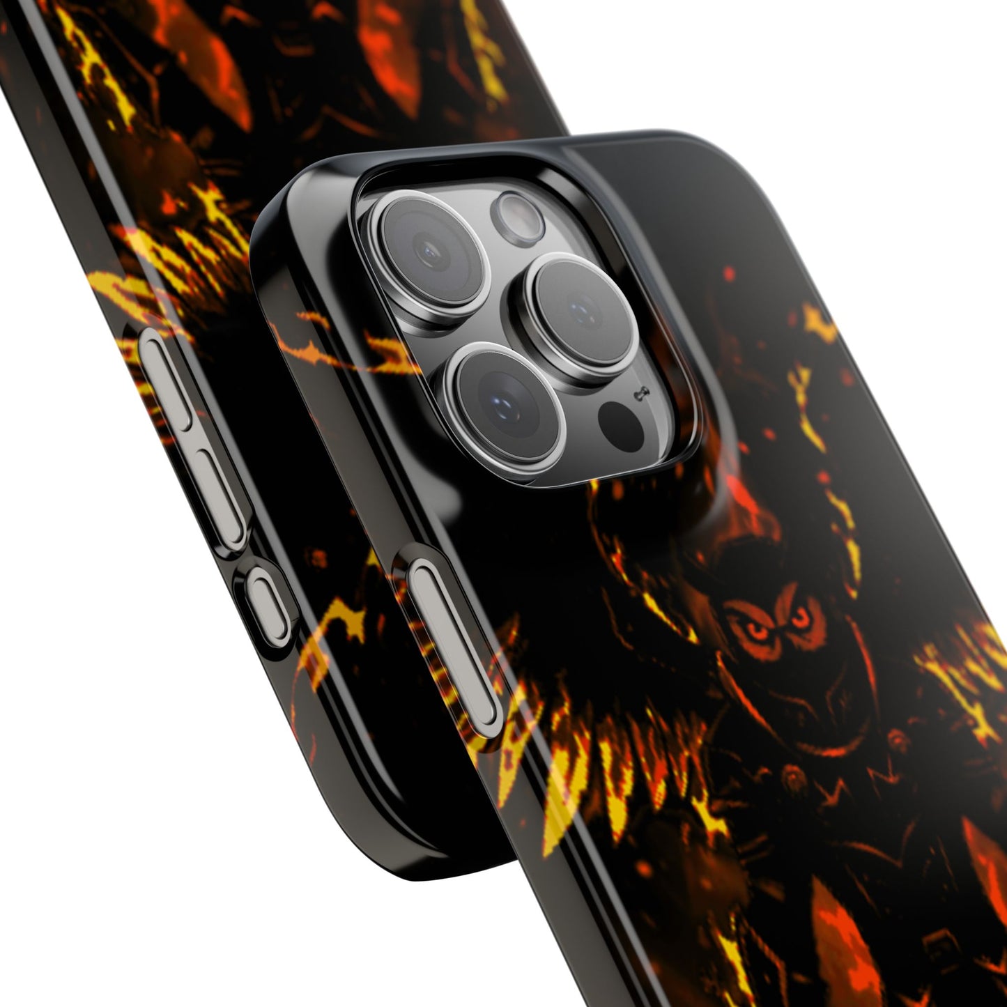 Halloween Agent Quacks Series Slim Phone Cases - Fiery General Onyx Design