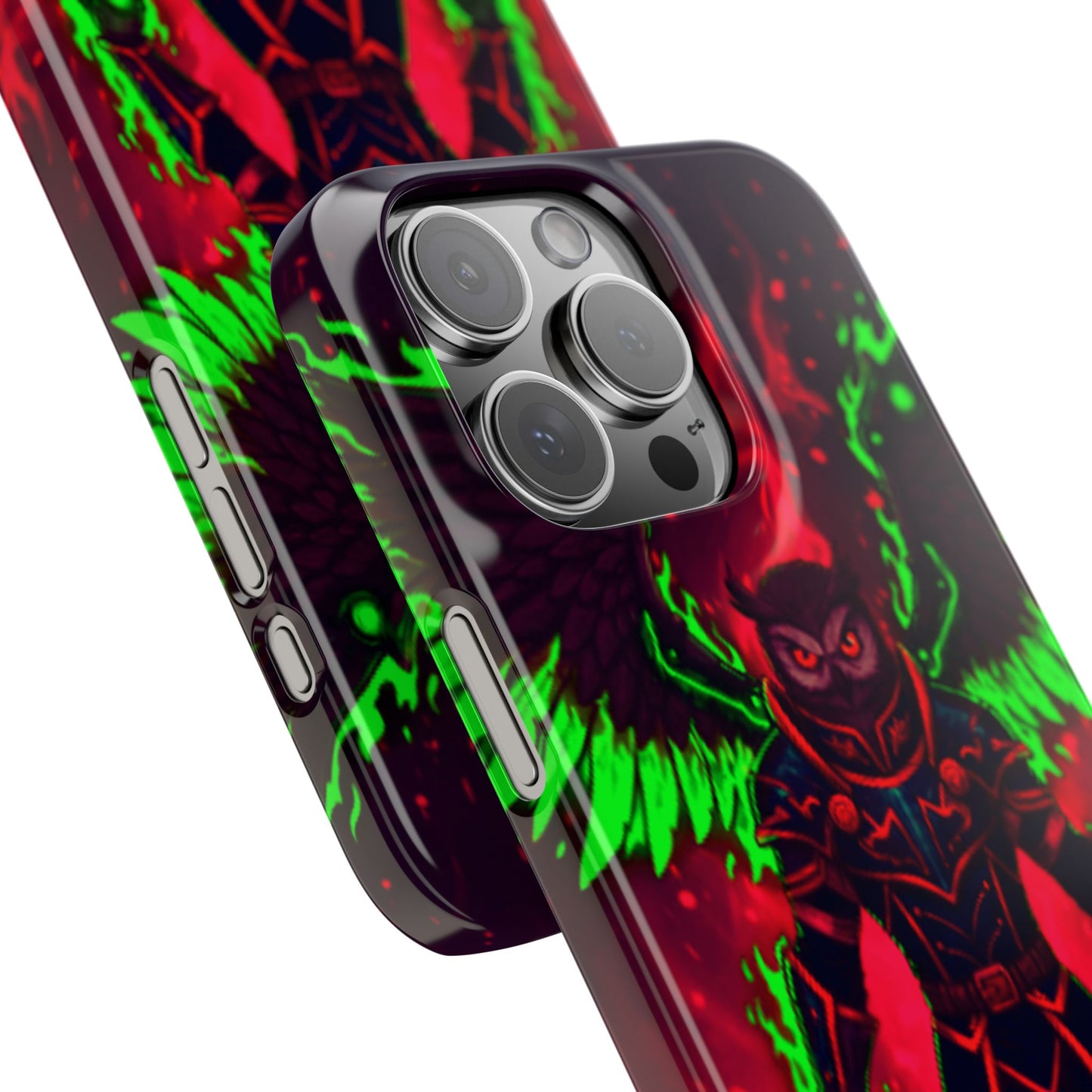 Halloween Agent Quacks Series Slim Phone Cases - Fiery General Onyx Design