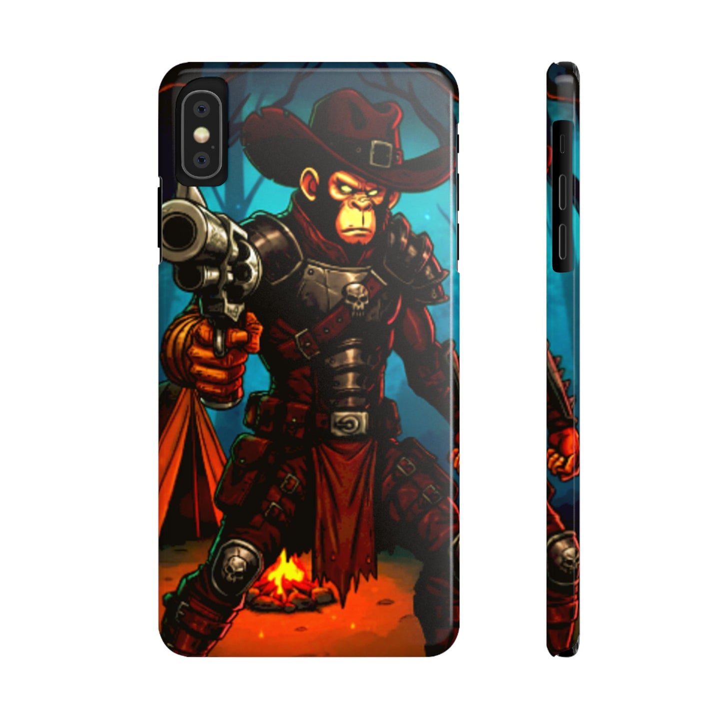 Halloween Agent Quacks Series Slim Phone Cases - Monster Hunter Xavier Design