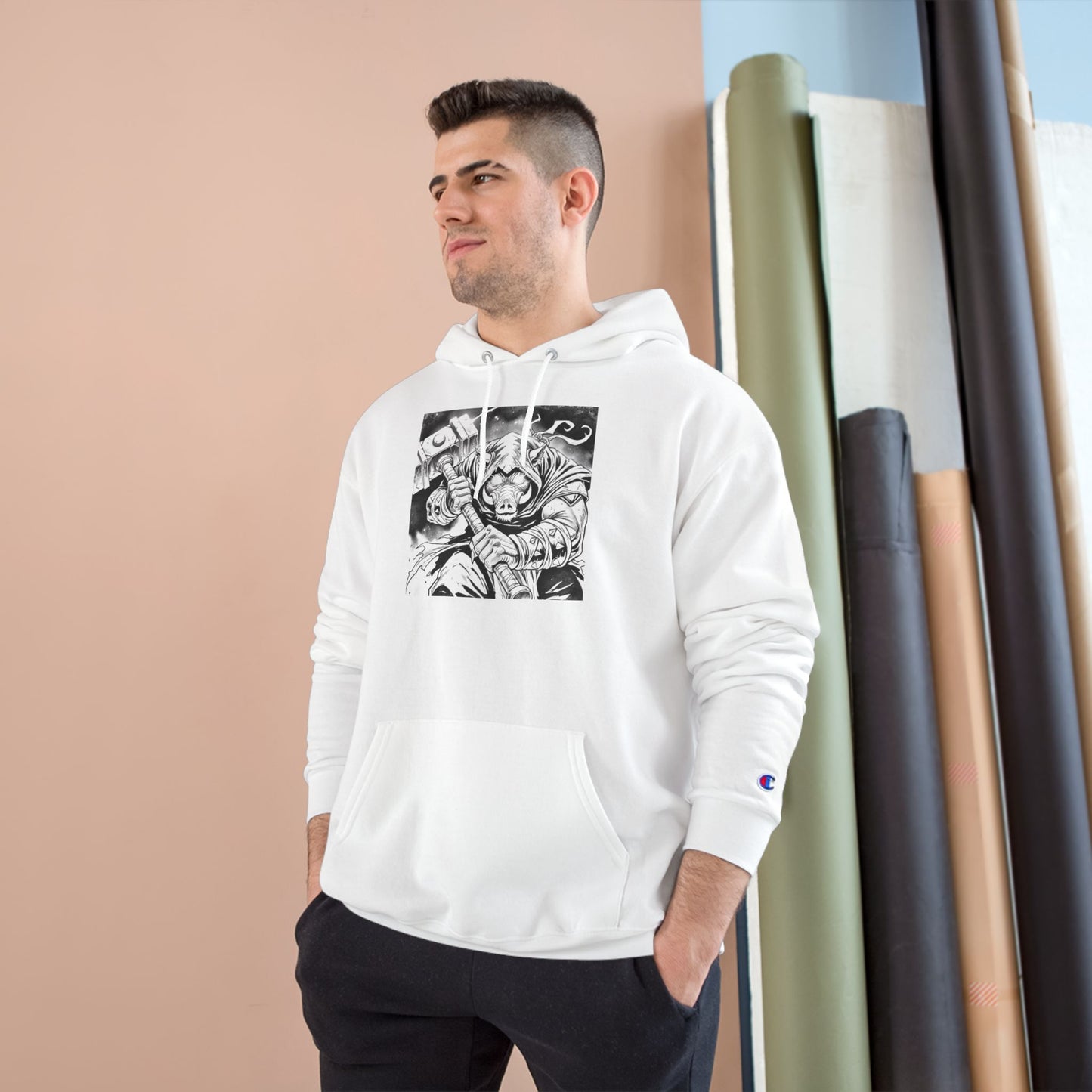Agent Quacks Series Champion Hoodie- Bloodtusk Design