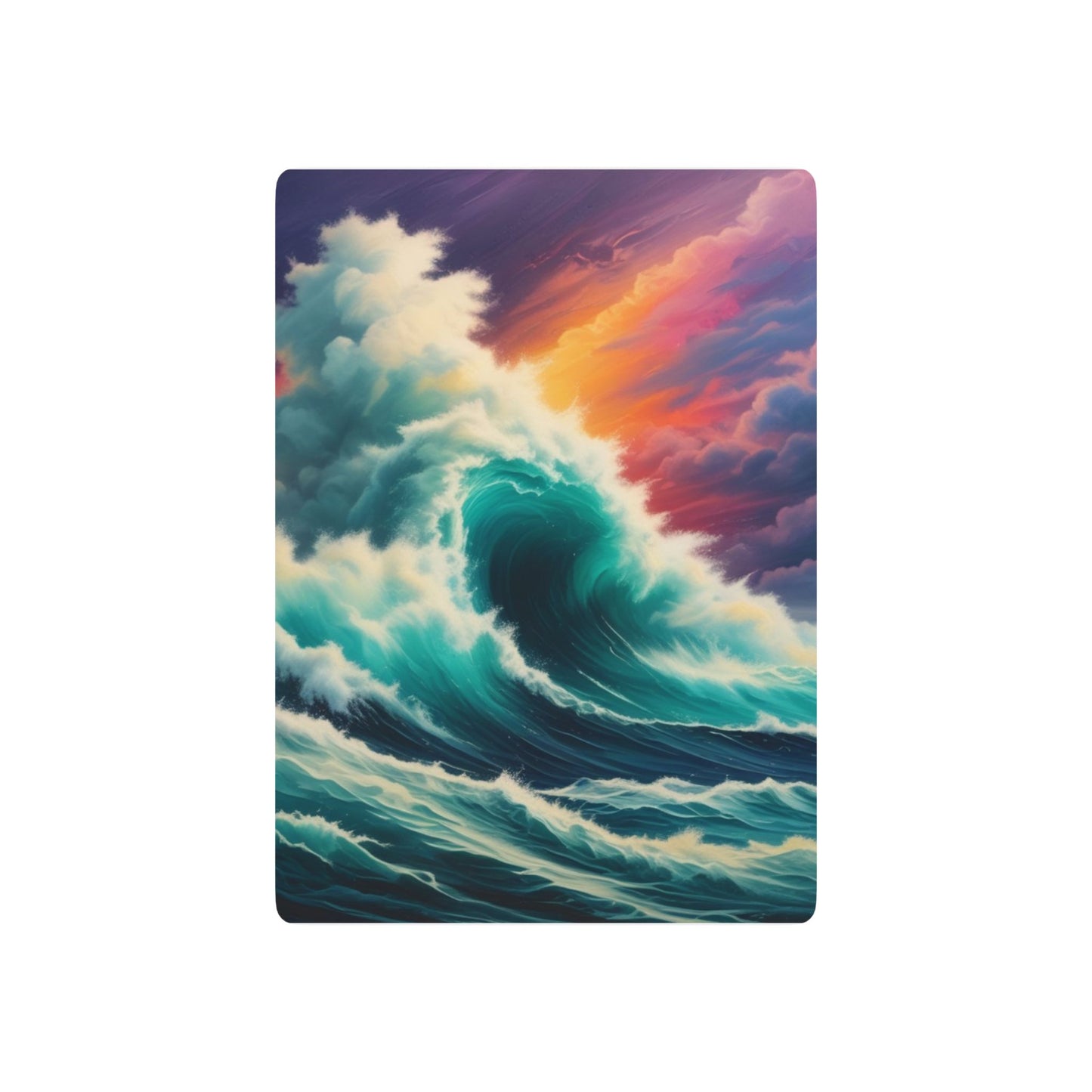 Ocean Waves Poker Playing Cards