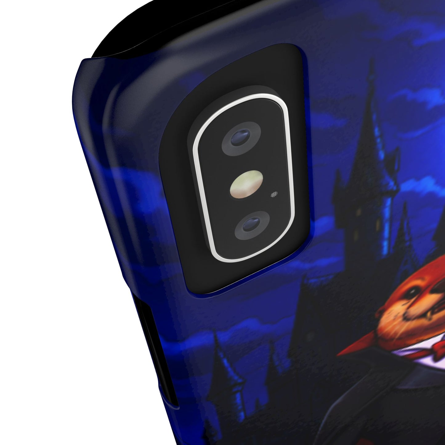 Halloween Agent Quacks Series Slim Phone Cases - Vampire Gearshift Design