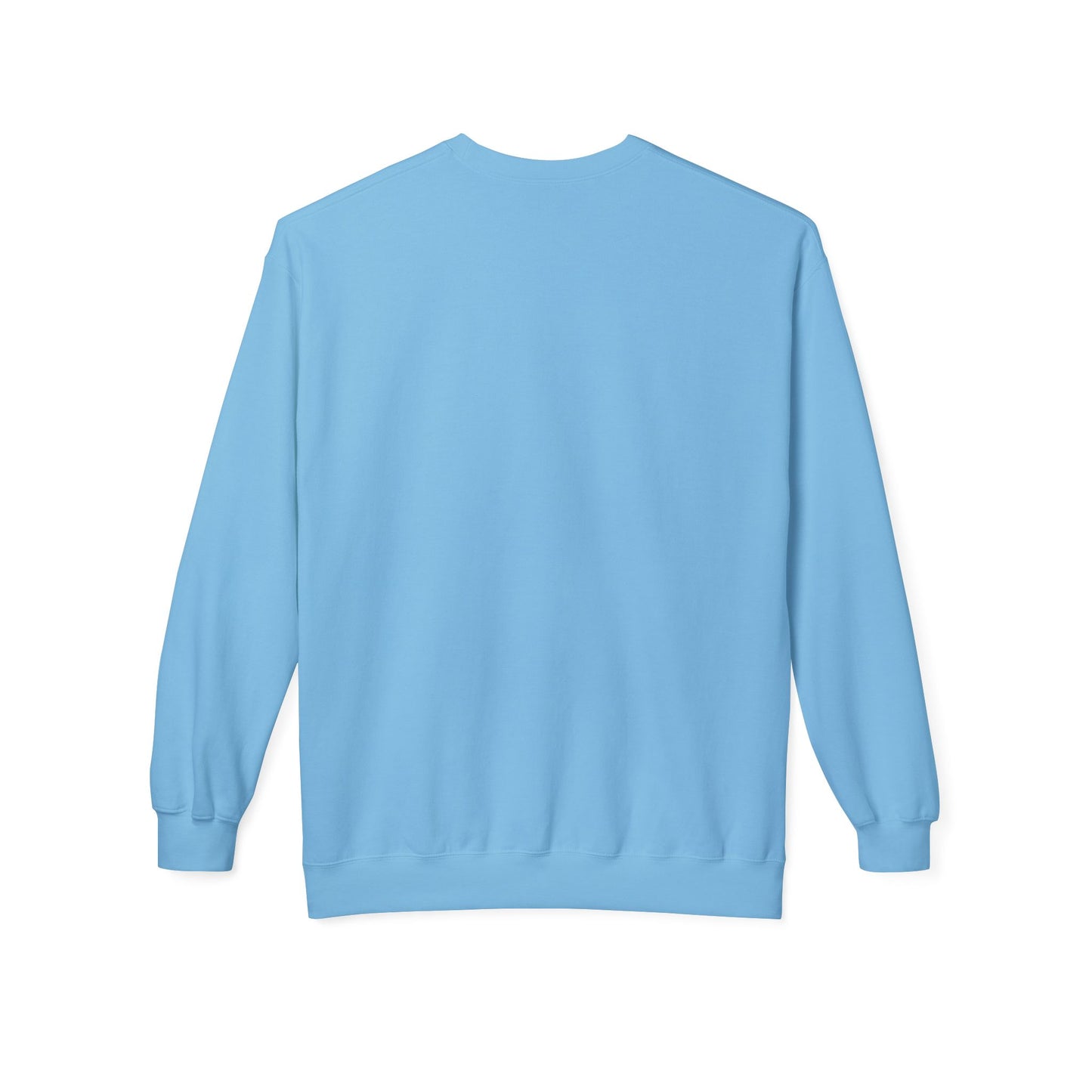 Blue Rainy City Unisex Midweight Softstyle Fleece Crewneck Sweatshirt