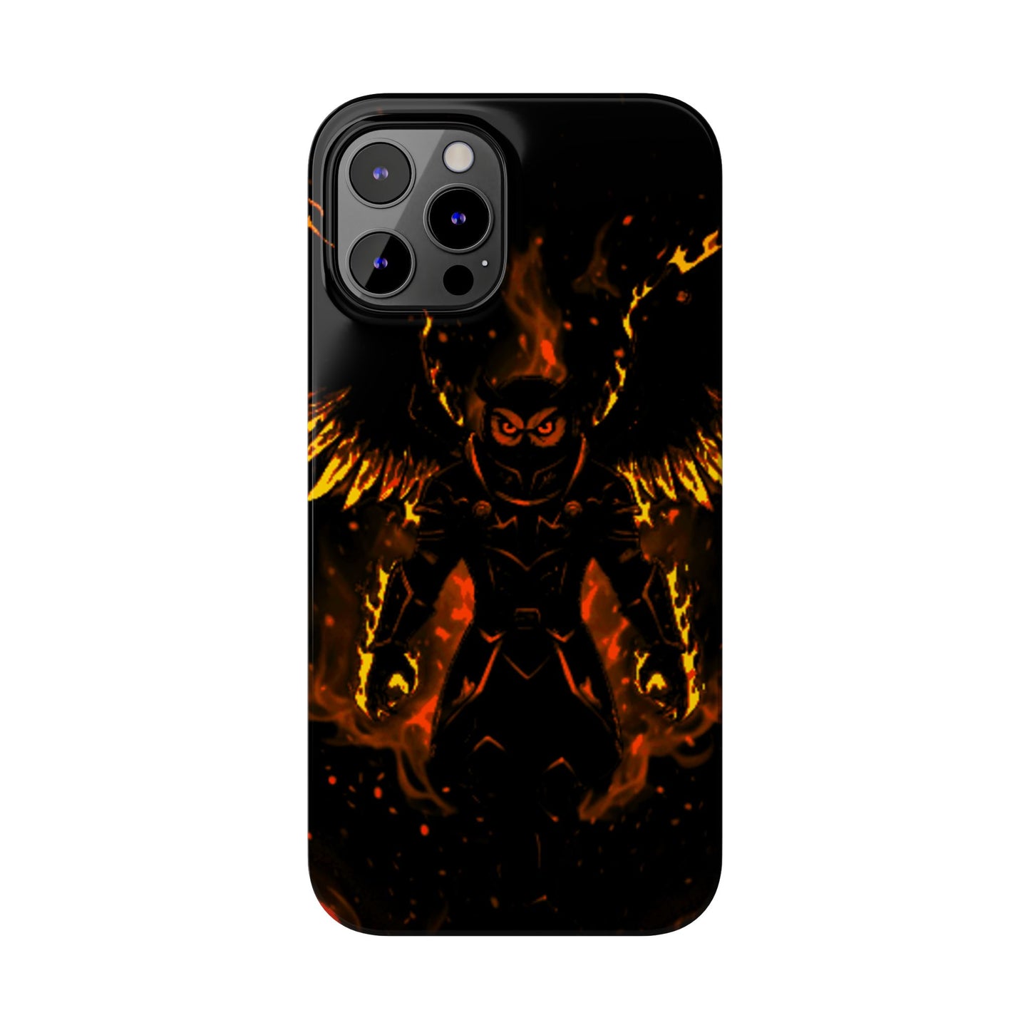 Halloween Agent Quacks Series Slim Phone Cases - Fiery General Onyx Design