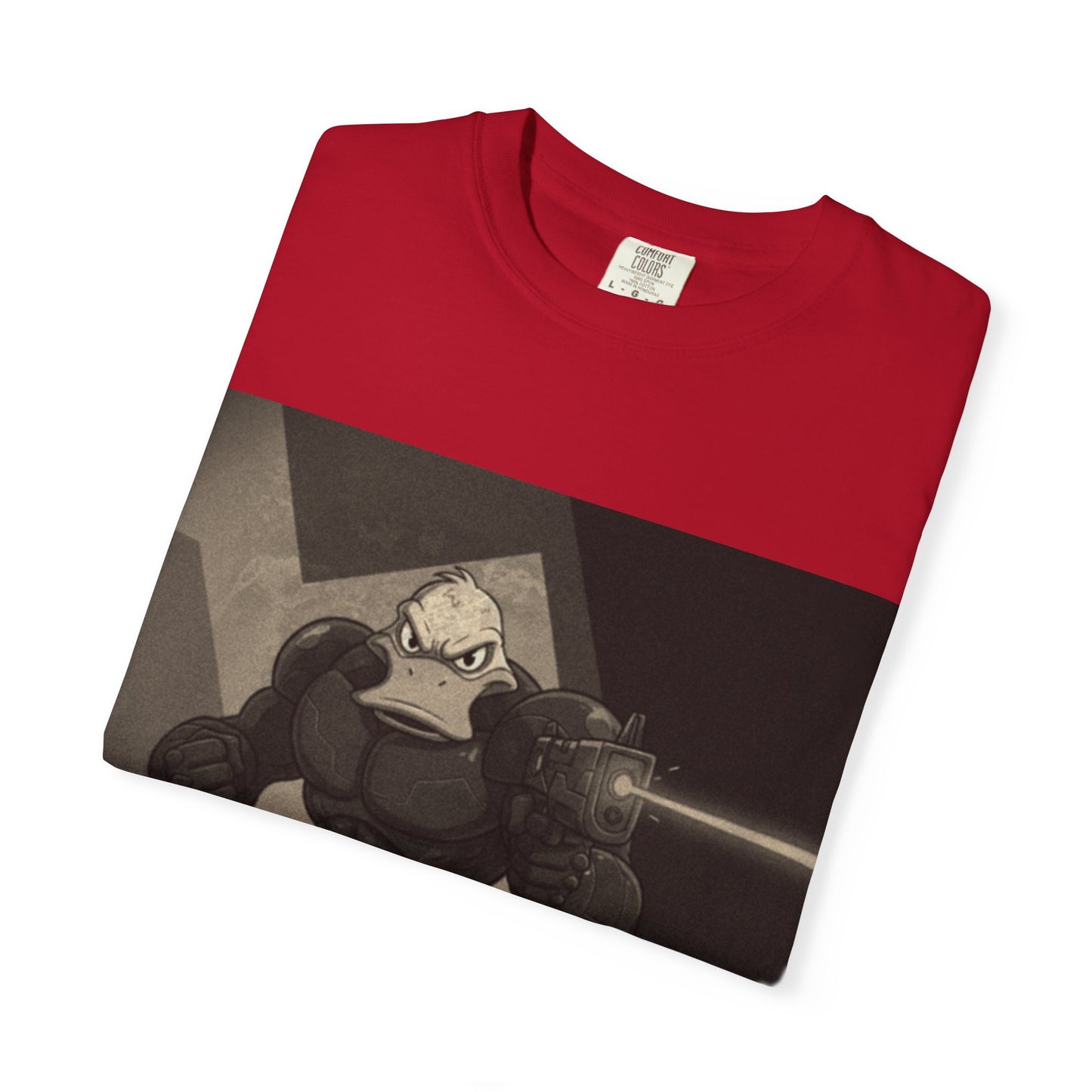Agent Quacks Series Unisex T-shirt - B/W Quacks Design