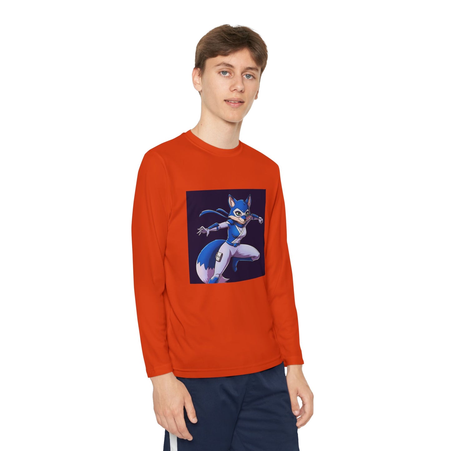 Agent Quacks Series Youth Long Sleeve Competitor Tee - Vixx Design