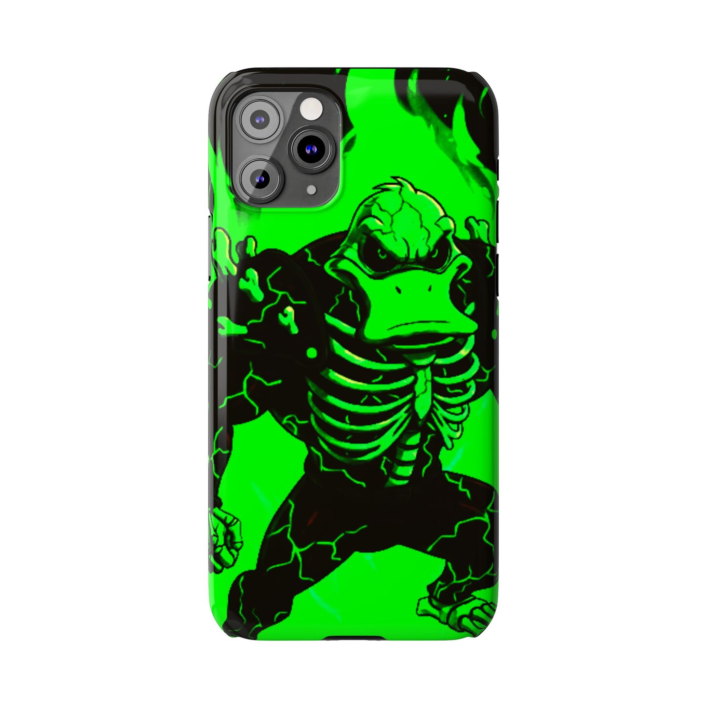 Halloween Agent Quacks Series Slim Phone Cases - Skeleton Quacks Design