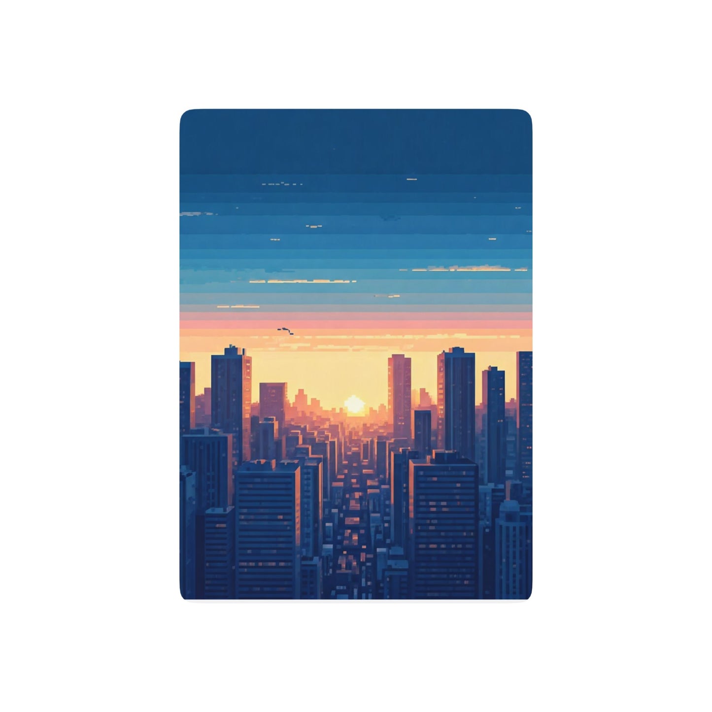 Sunset City Poker Playing Cards