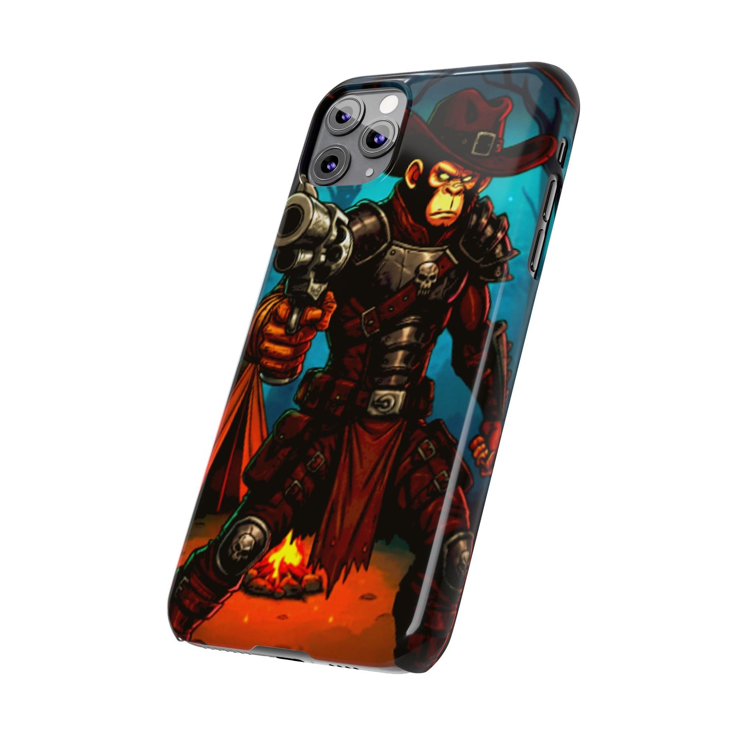 Halloween Agent Quacks Series Slim Phone Cases - Monster Hunter Xavier Design