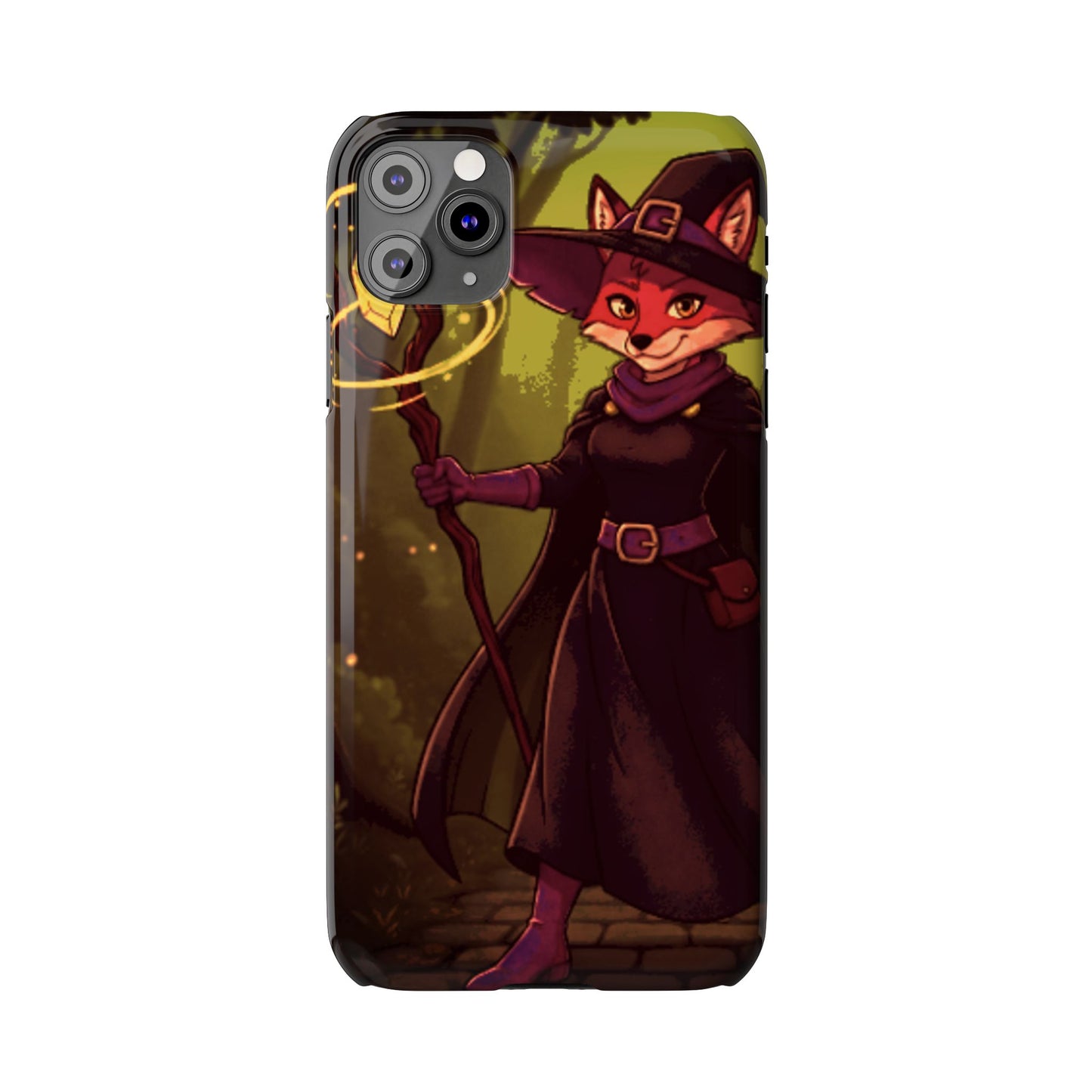 Halloween Agent Quacks Series Slim Phone Cases - Witch Vixx Design